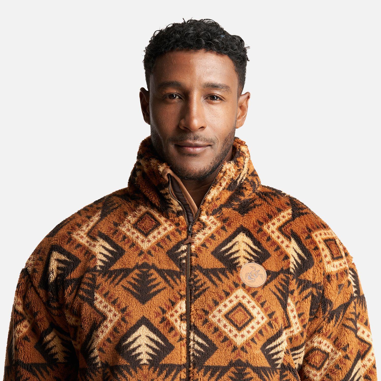 Chaqueta Hombre Caluro-sin Print Beige Haka Honu-3
