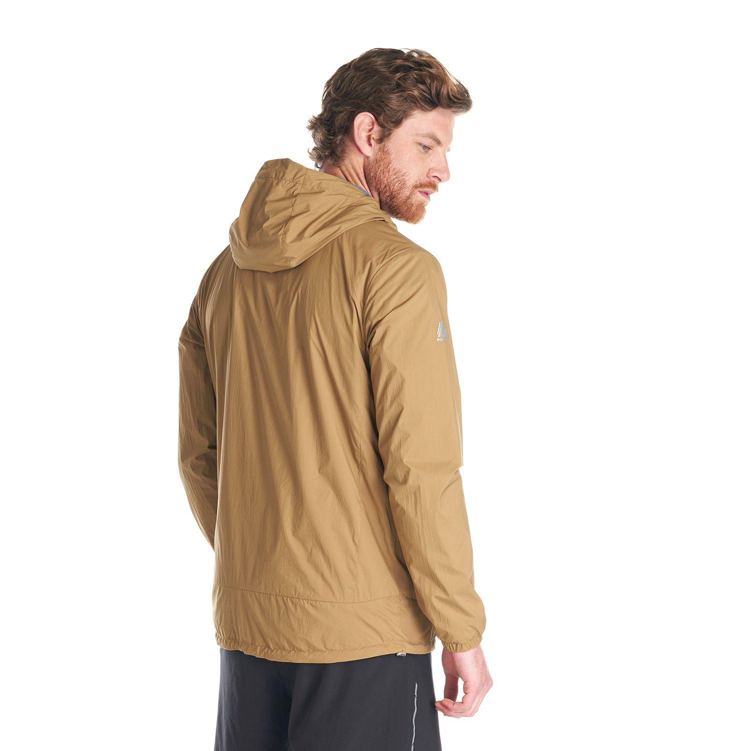 Chaqueta Hombre Spry Windbreaker Nano-F Hoody Jacket Cafe Pardo Lippi-4
