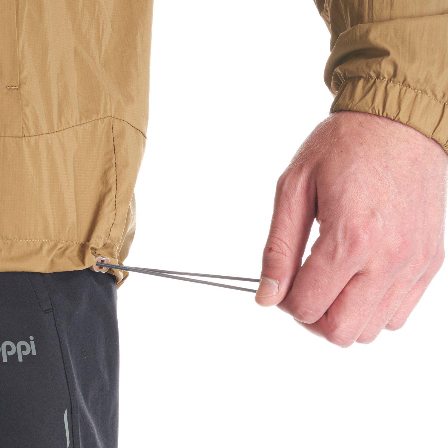 Chaqueta Hombre Spry Windbreaker Nano-F Hoody Jacket Cafe Pardo Lippi-9