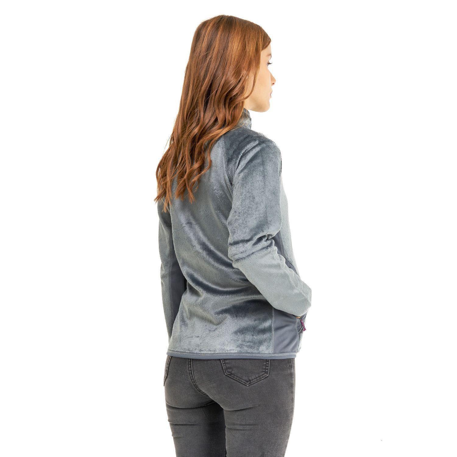 Chaqueta Mujer Brisk Shaggy-Pro Jacket Verde Grisaceo Lippi-2