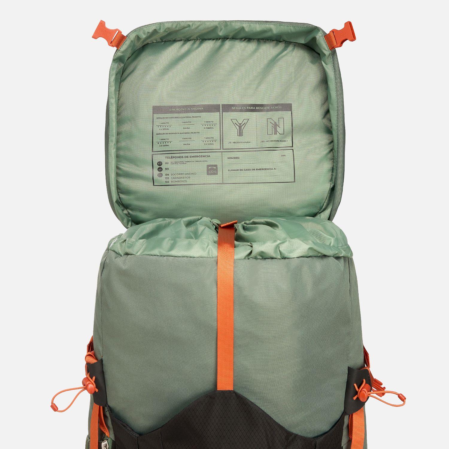 Mochila X-perience 65L Backpack Verde Lippi I26-5