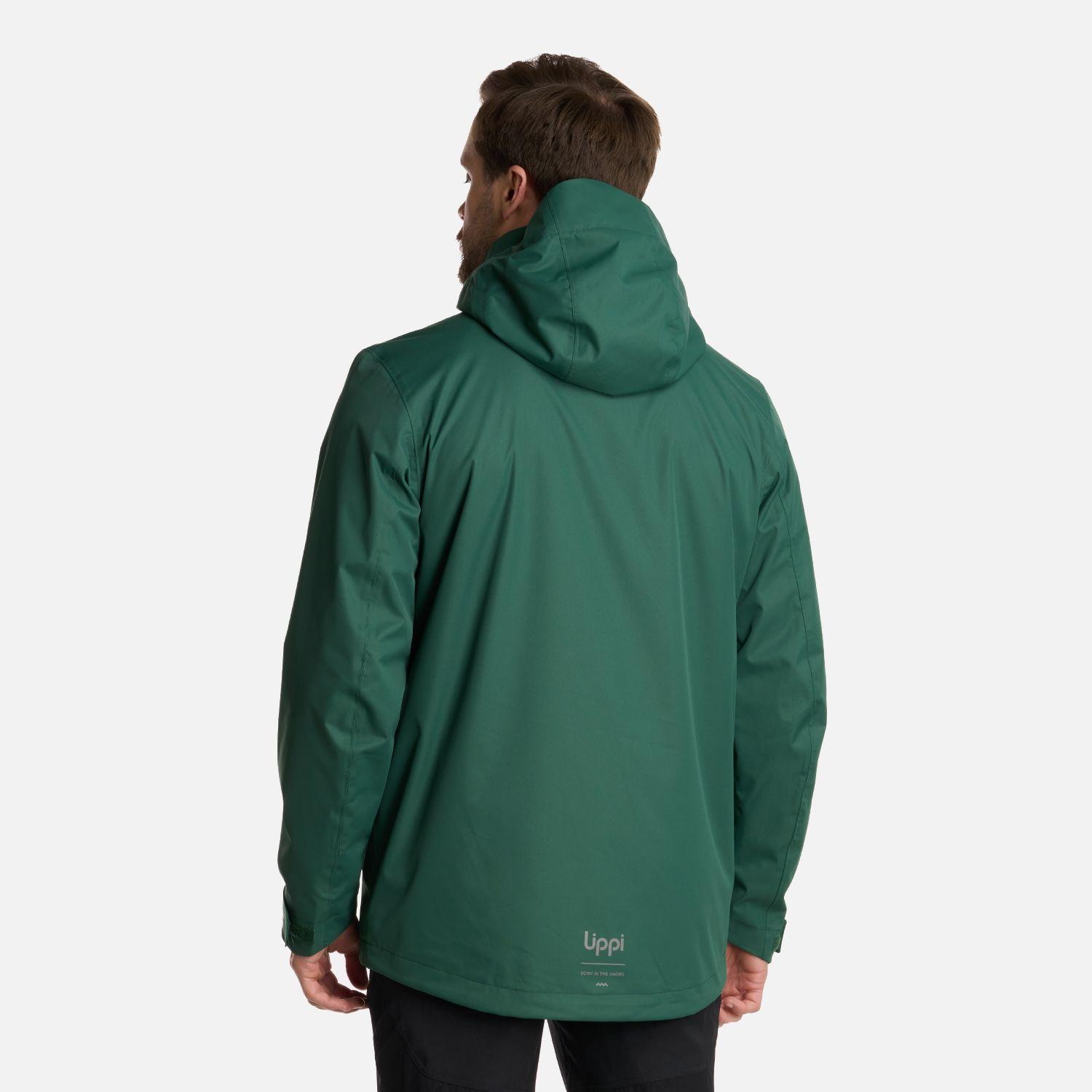 Chaqueta Hombre Tres Cruces Fusion-3 Verde Botella Lippi I25-2