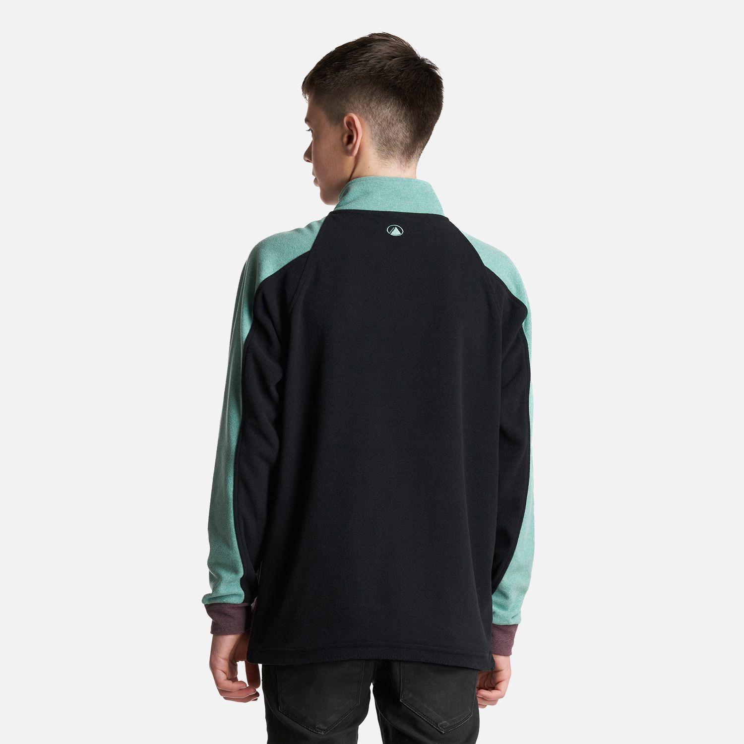 Poleron Teen Boy FirePlace 1/4 Zip Sweatshirt Grafito Lippi-3