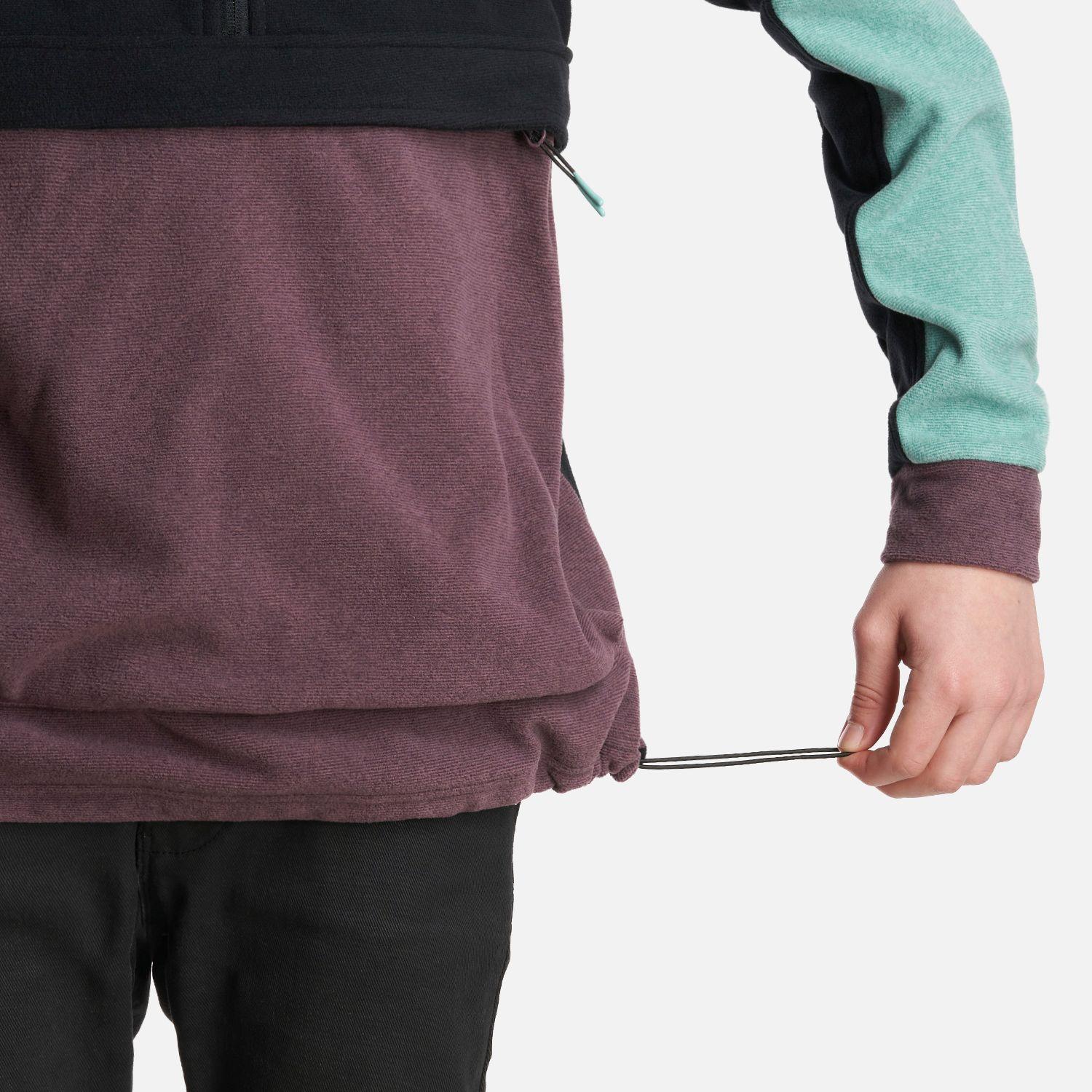 Poleron Teen Boy FirePlace 1/4 Zip Sweatshirt Grafito Lippi-6