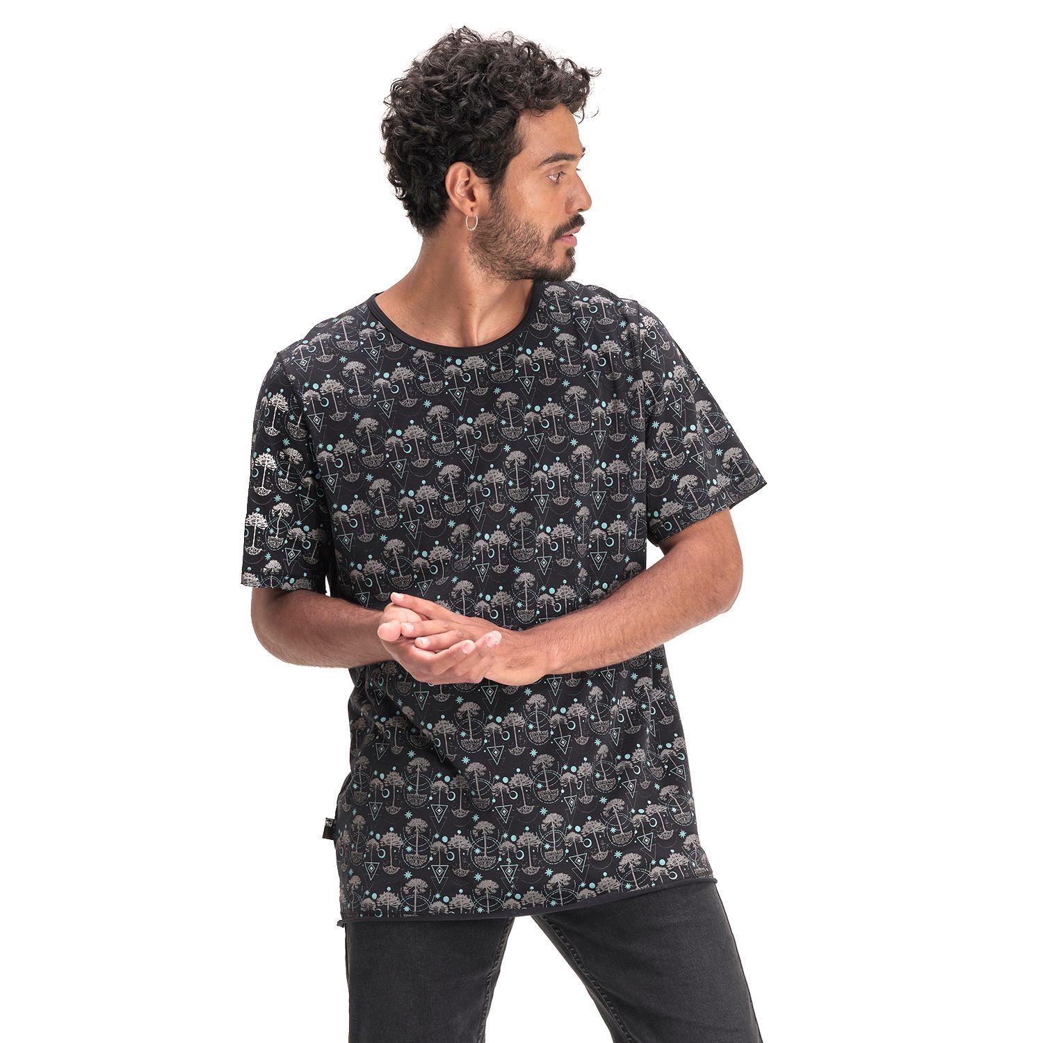 Polera Hombre Araucariamelo Negro Haka Honu-2