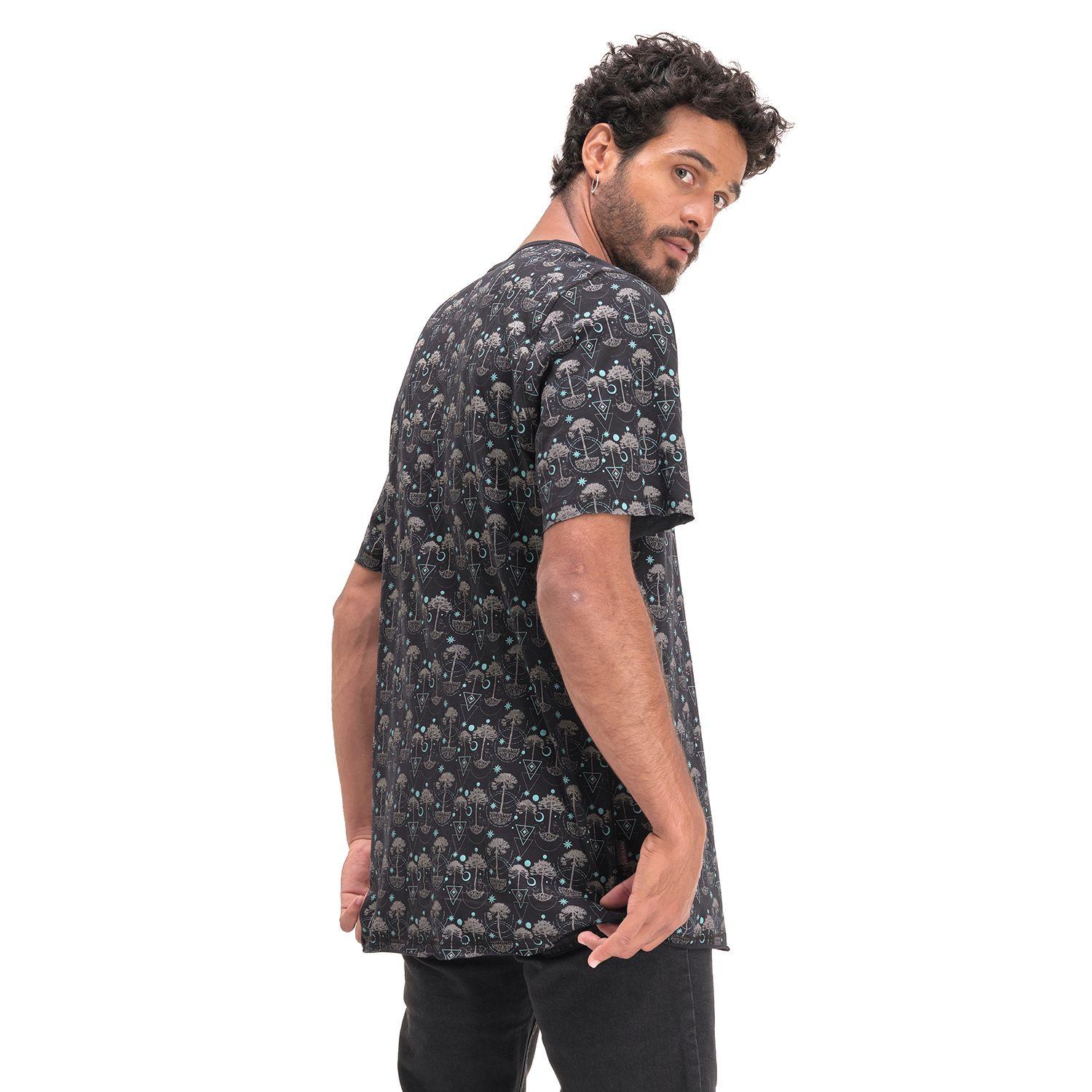 Polera Hombre Araucariamelo Negro Haka Honu-3
