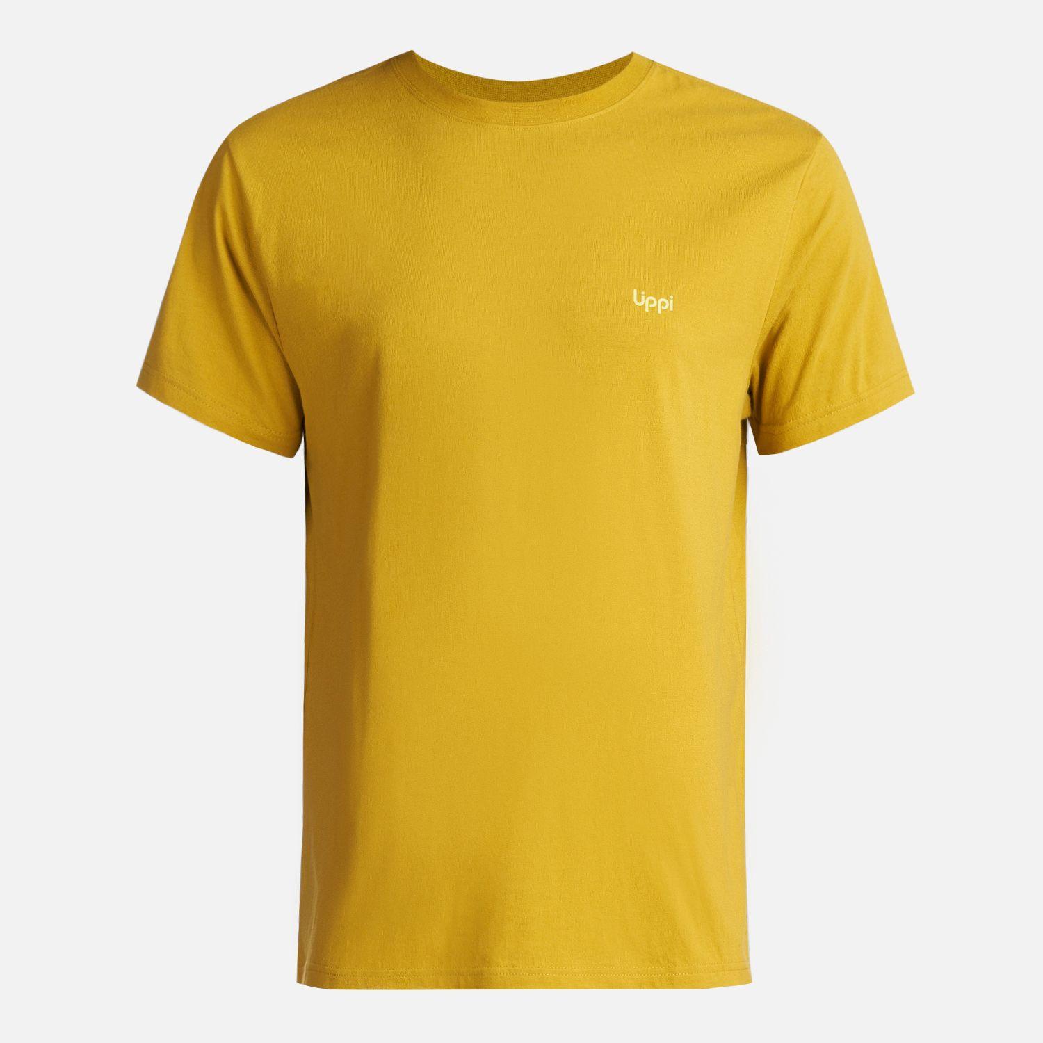 Polera Hombre Ulmo T-Shirt Mostaza Oscuro Lippi-0