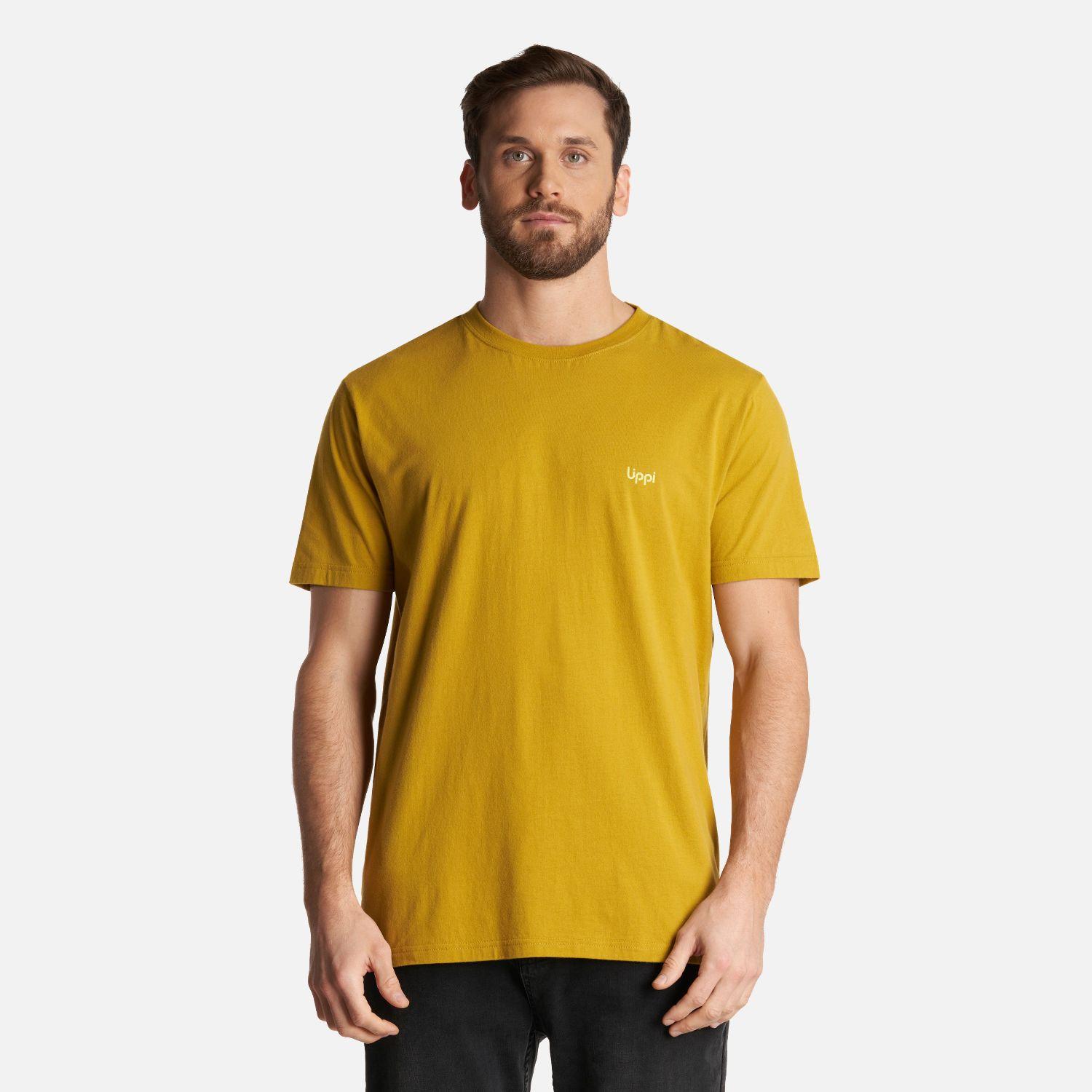 Polera Hombre Ulmo T-Shirt Mostaza Oscuro Lippi-1