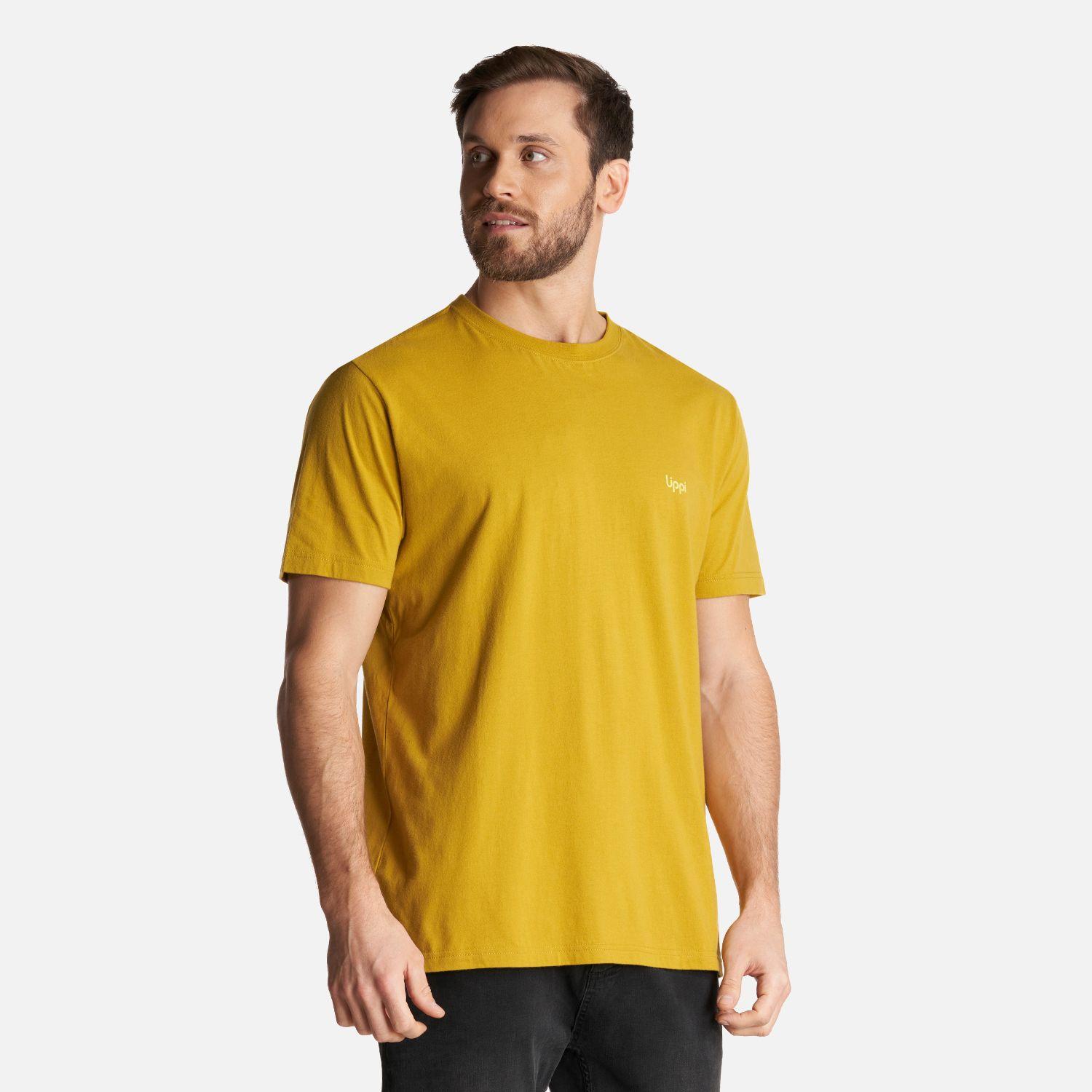Polera Hombre Ulmo T-Shirt Mostaza Oscuro Lippi-2