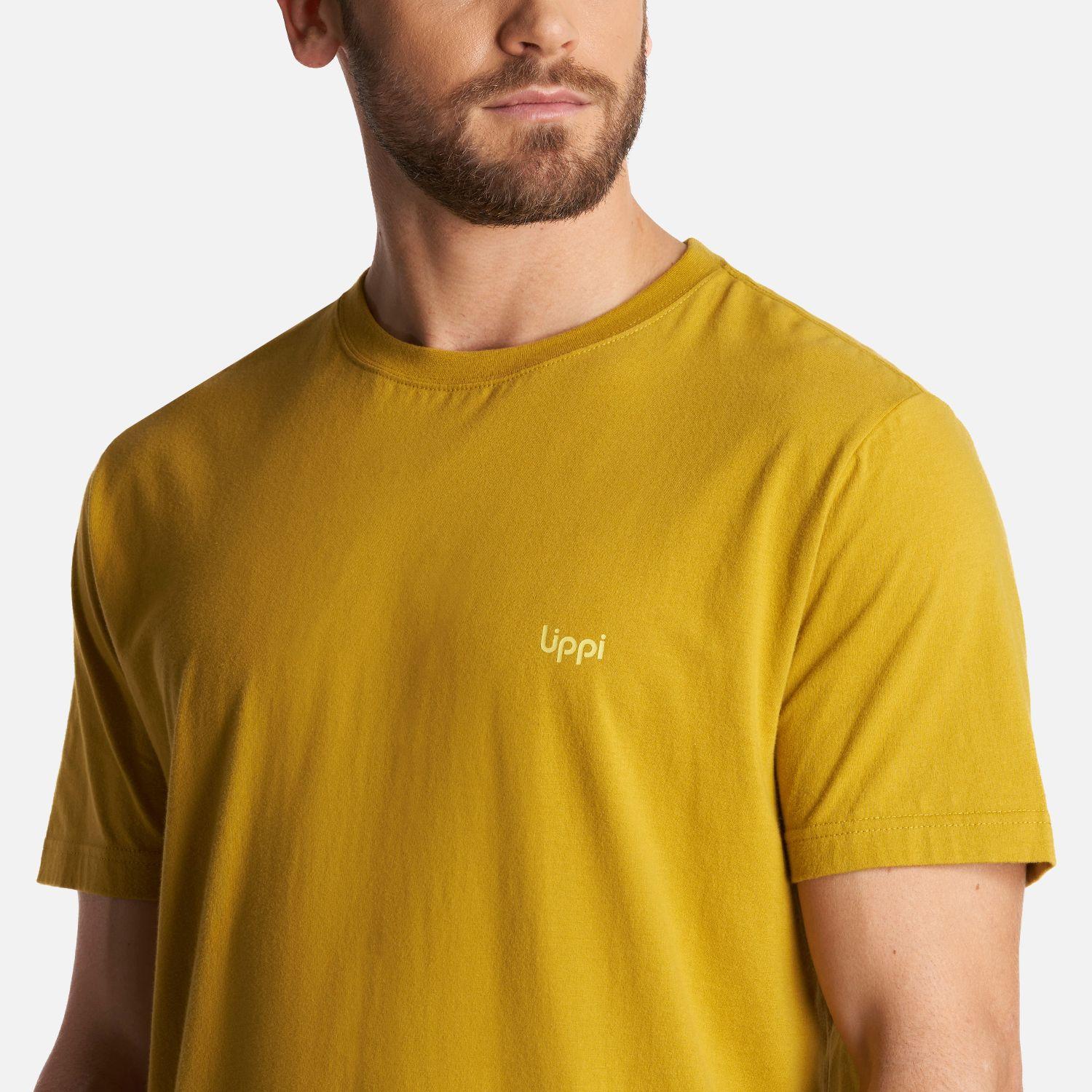 Polera Hombre Ulmo T-Shirt Mostaza Oscuro Lippi-4