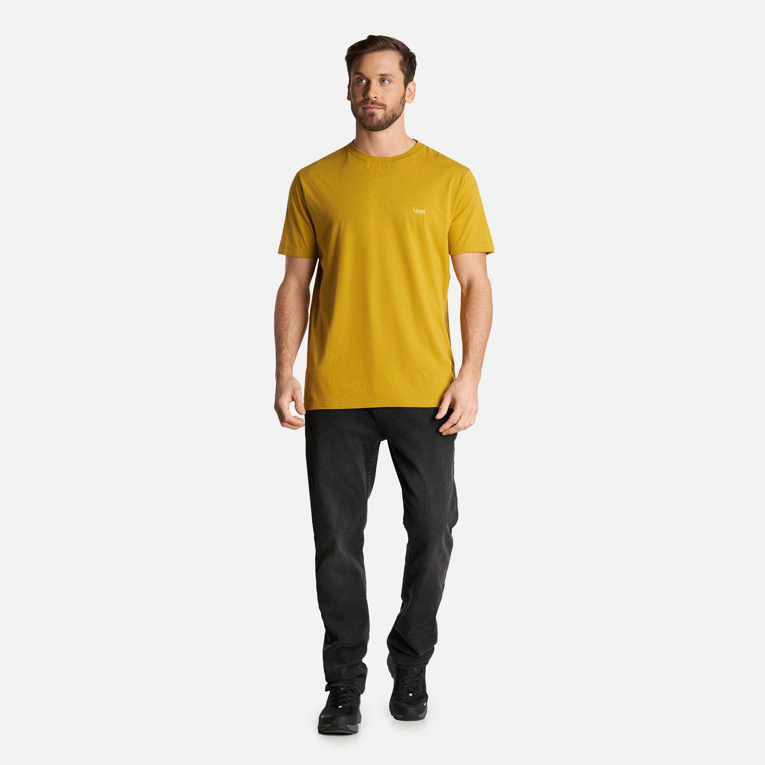 Polera Hombre Ulmo T-Shirt Mostaza Oscuro Lippi-5