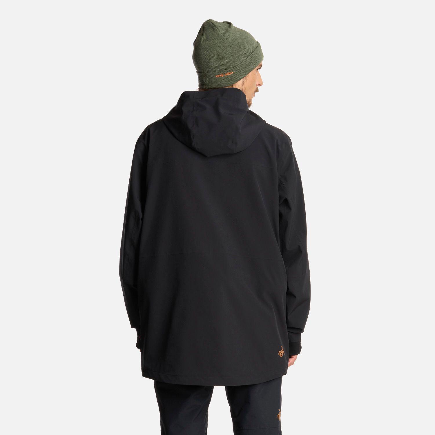 Chaqueta Hombre Viento Blanco Negro Haka Honu I25-2