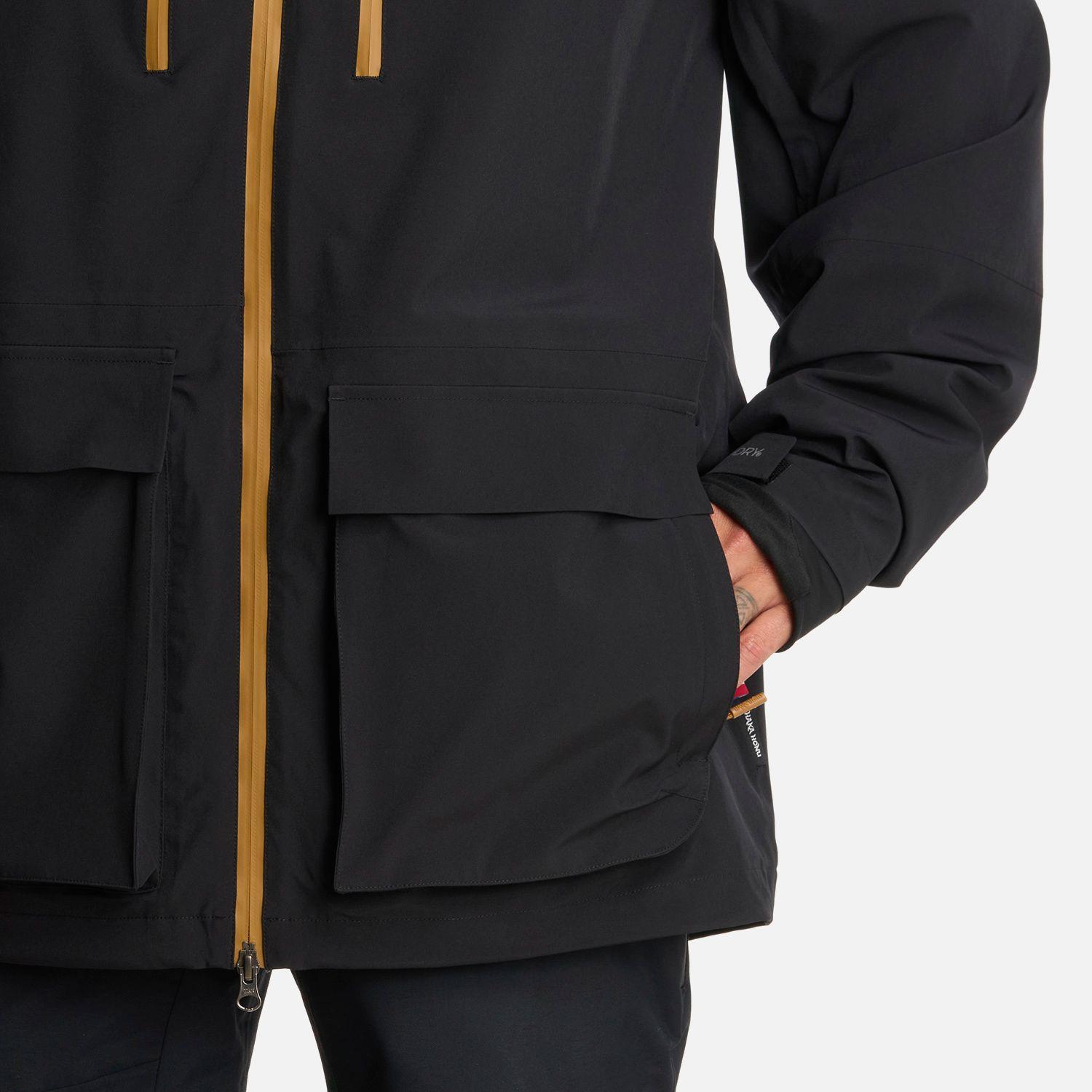 Chaqueta Hombre Viento Blanco Negro Haka Honu I25-8