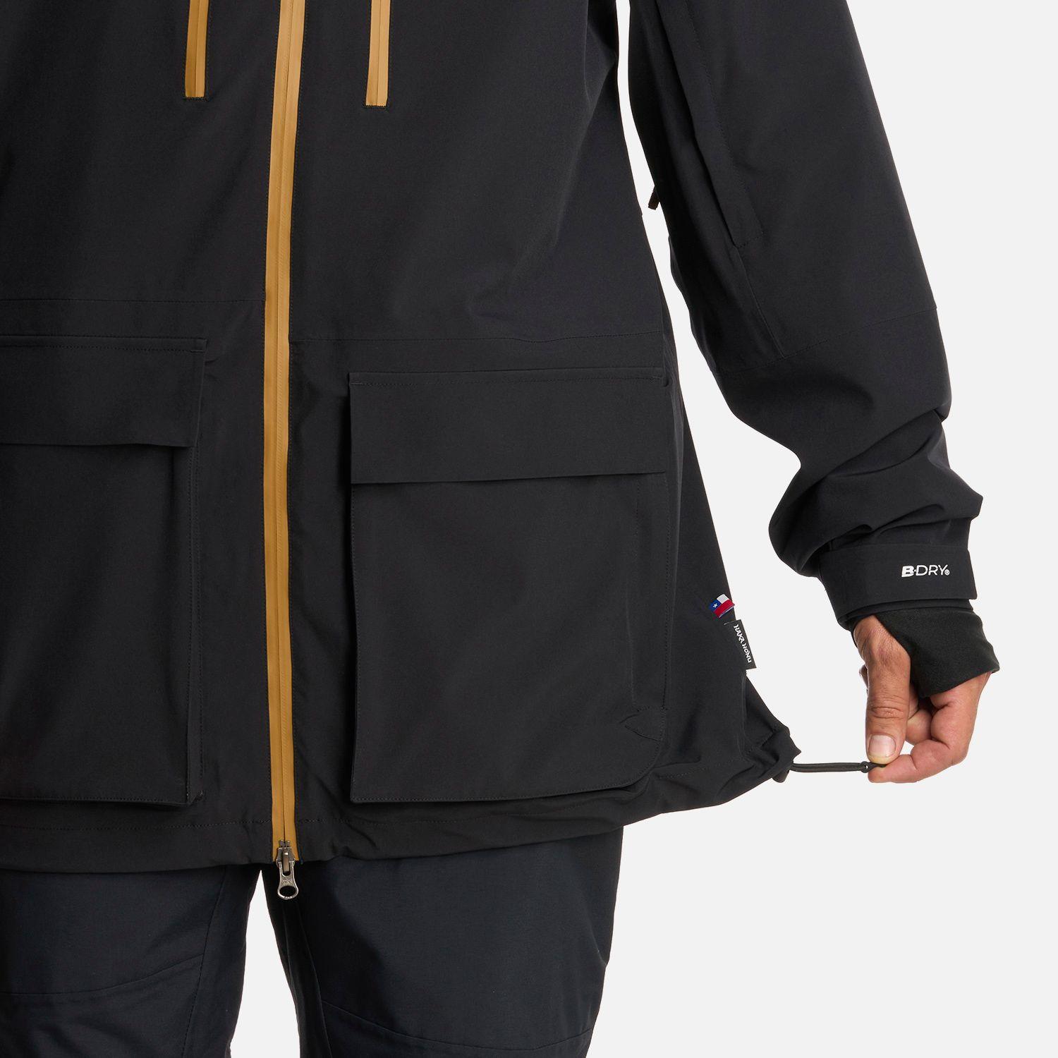 Chaqueta Hombre Viento Blanco Negro Haka Honu I25-9
