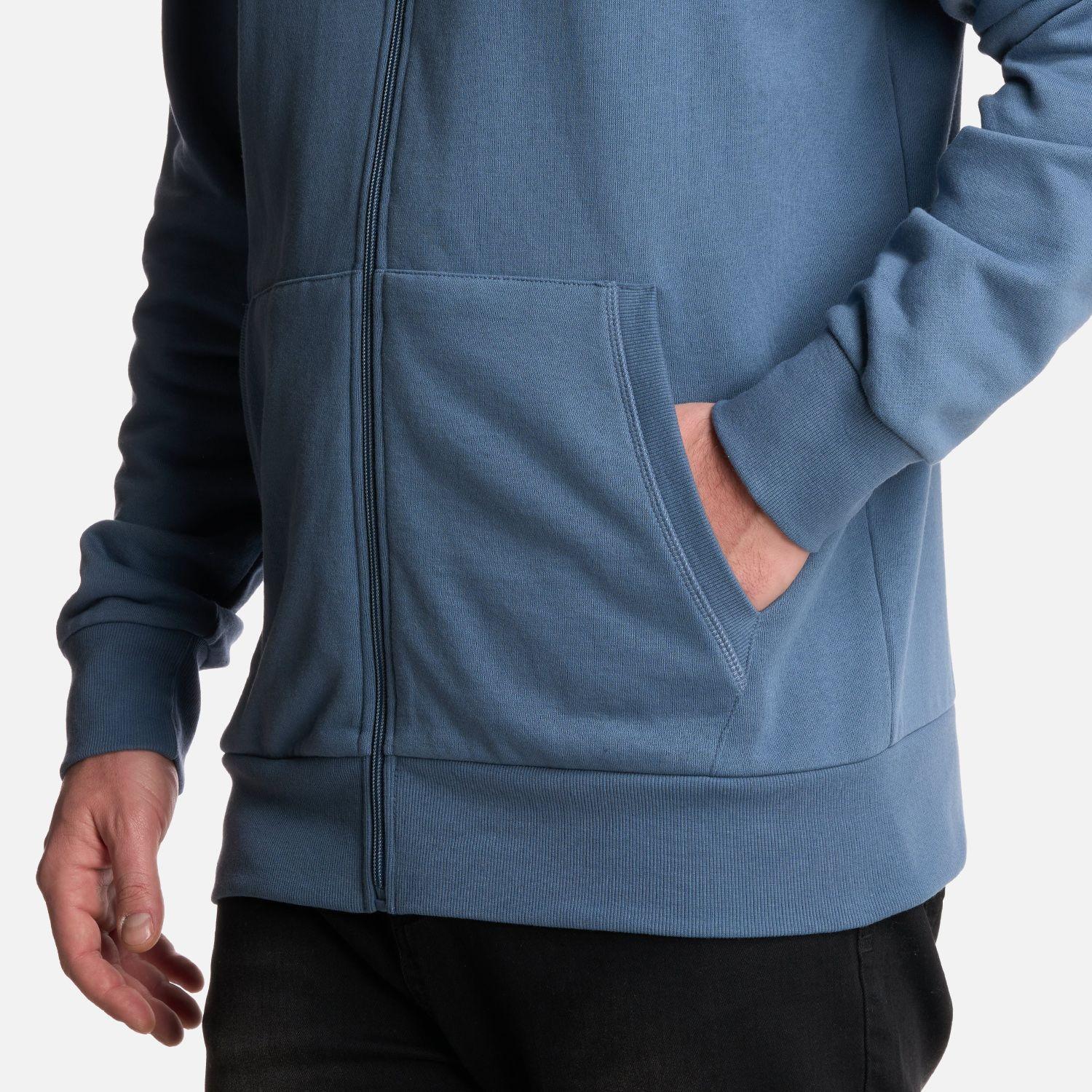 Polerón Hombre Ulmo Full Zip Hoody Sweatshirt Azul Lippi-4