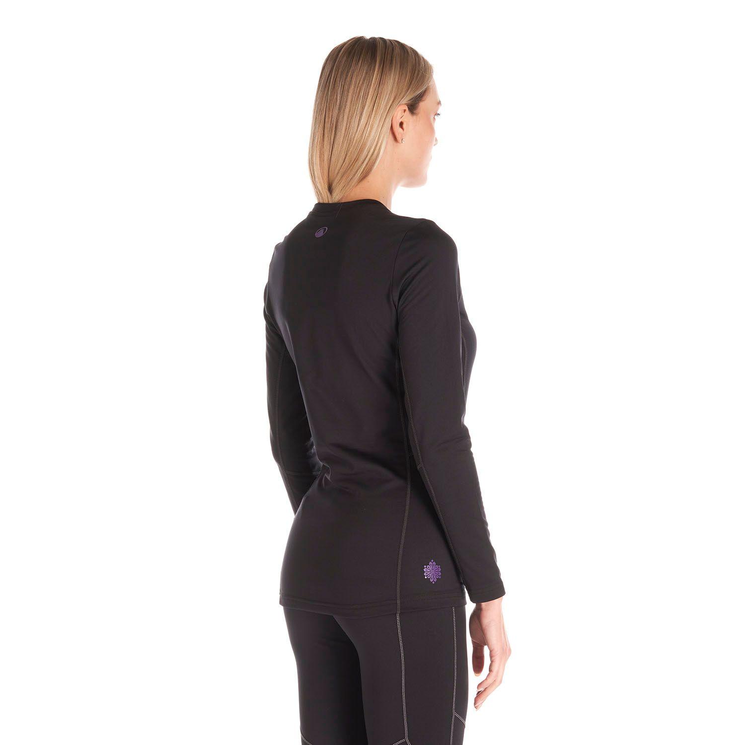 Primera Capa Mujer Skintec 2000 Warm Top Negro Lippi V20-4