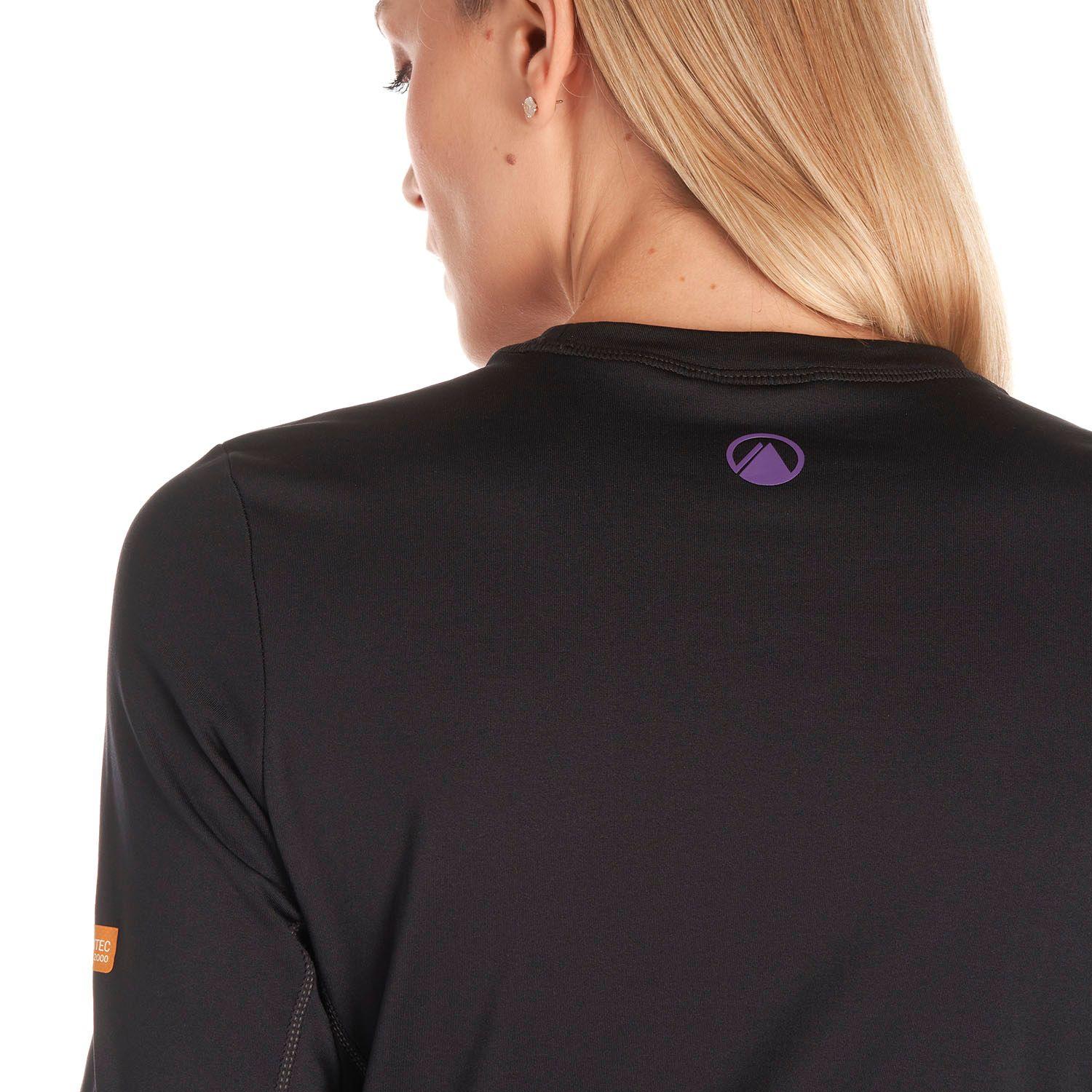 Primera Capa Mujer Skintec 2000 Warm Top Negro Lippi V20-7