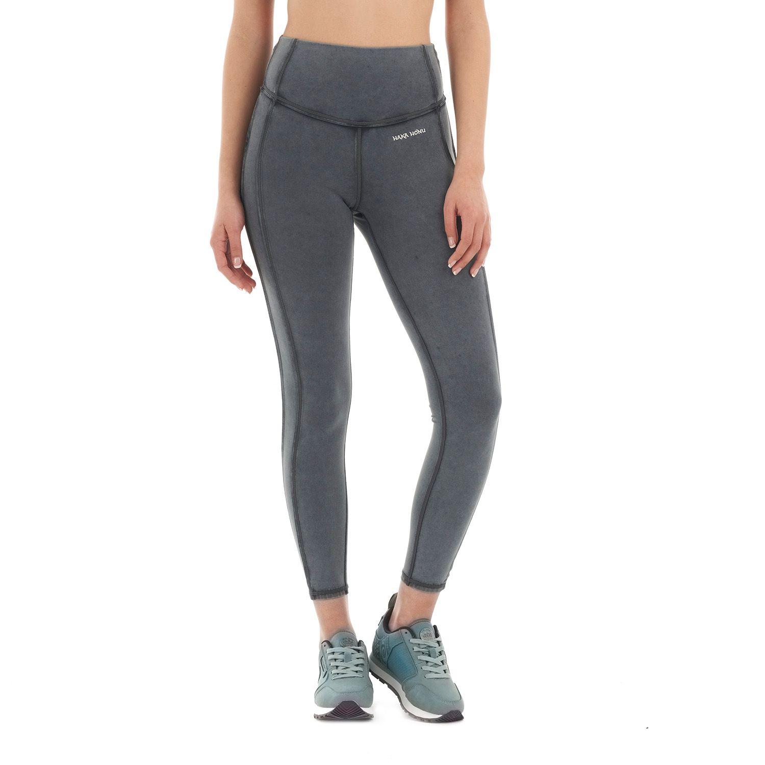 Calza Mujer Chita larga Gris Haka Honu-1