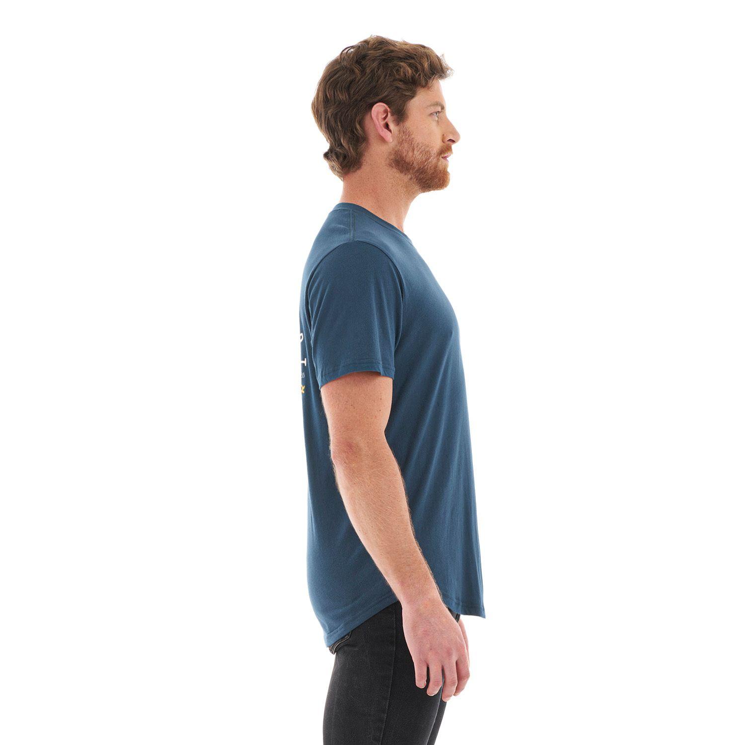 Polera Hombre Terra UV-Stop T-Shirt Azul Noche Lippi-3