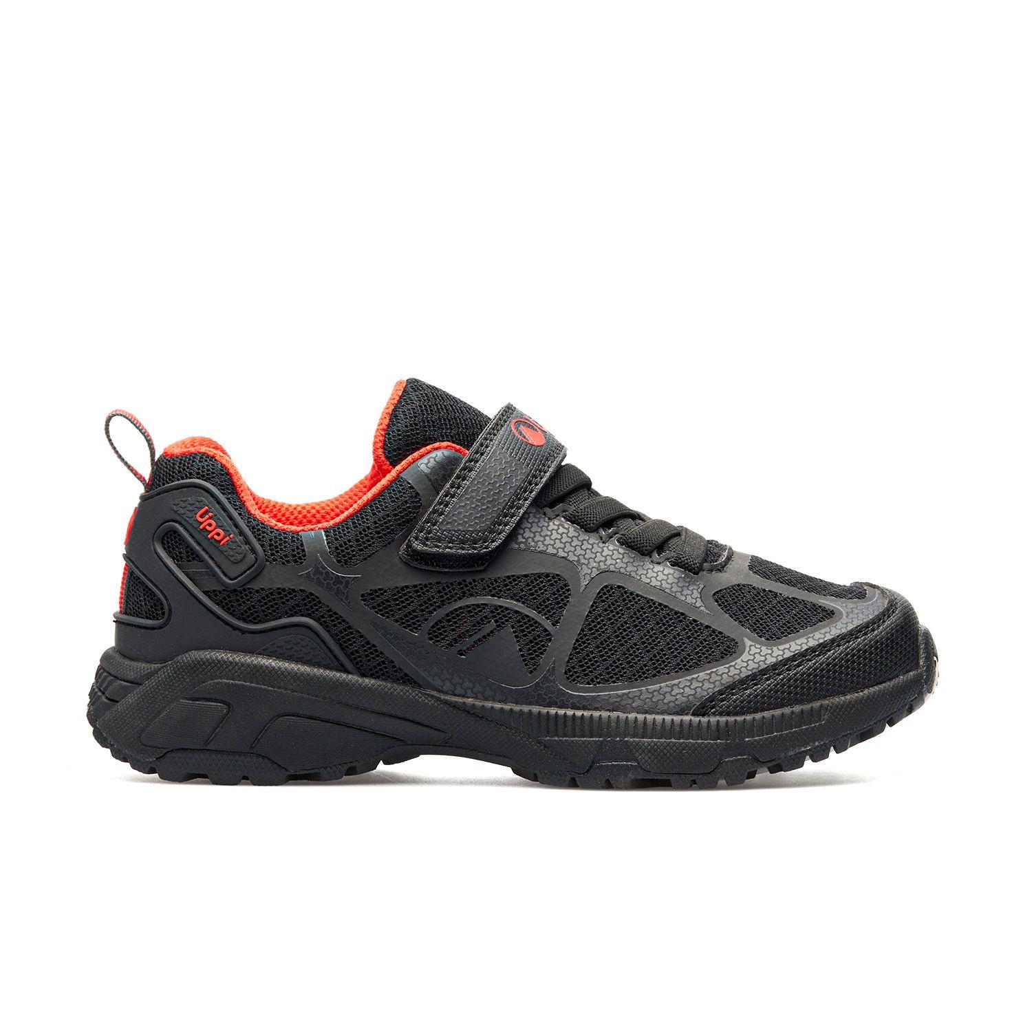 Zapatilla Niño Grosse Kids Velcro Negro Lippi-0