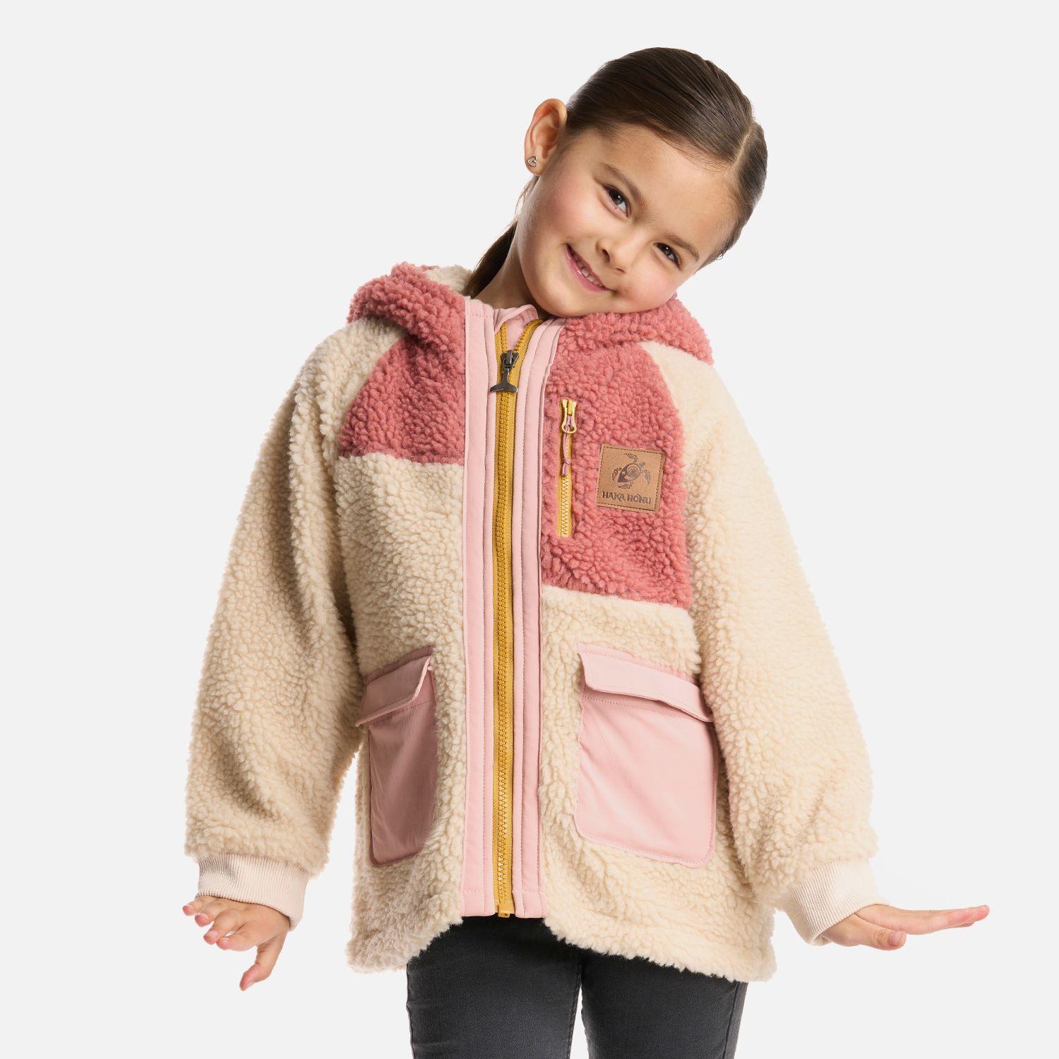 Poleron Niña Chi-porrazo Beige Haka Honu-0