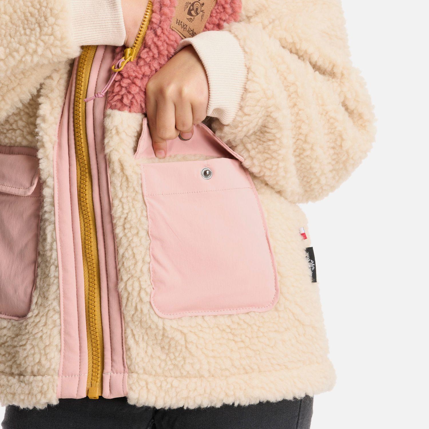 Poleron Niña Chi-porrazo Beige Haka Honu-3