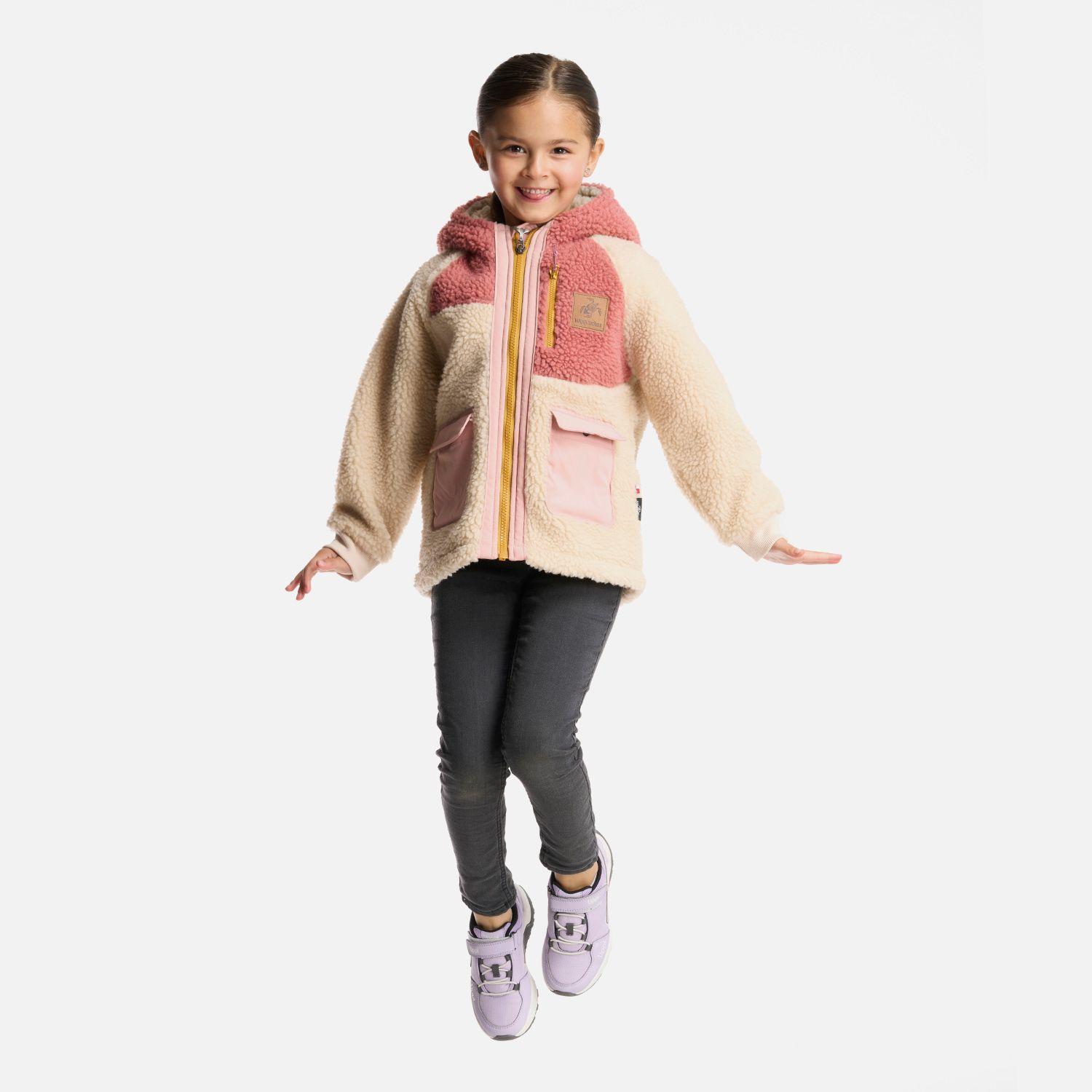 Poleron Niña Chi-porrazo Beige Haka Honu-4