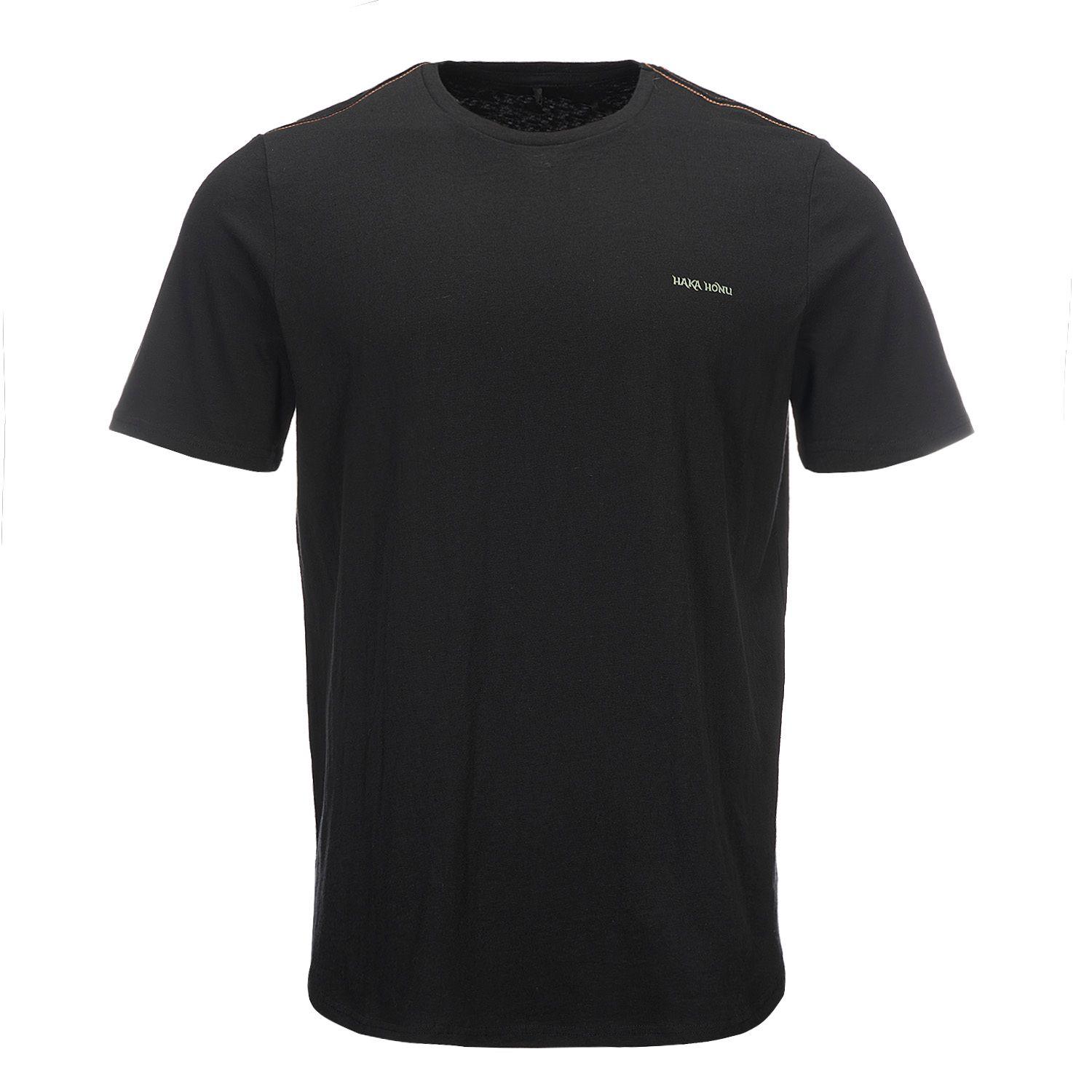 Polera Hombre Natural Negro Haka Honu V22-0