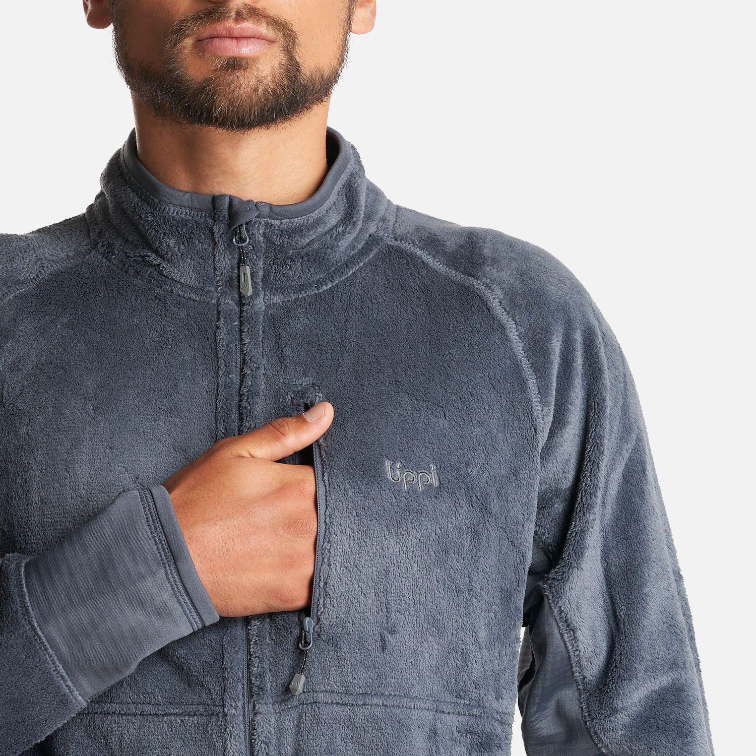 Poleron Hombre Numan Shaggy-Pro Jacket Azul Noche Lippi I23-4