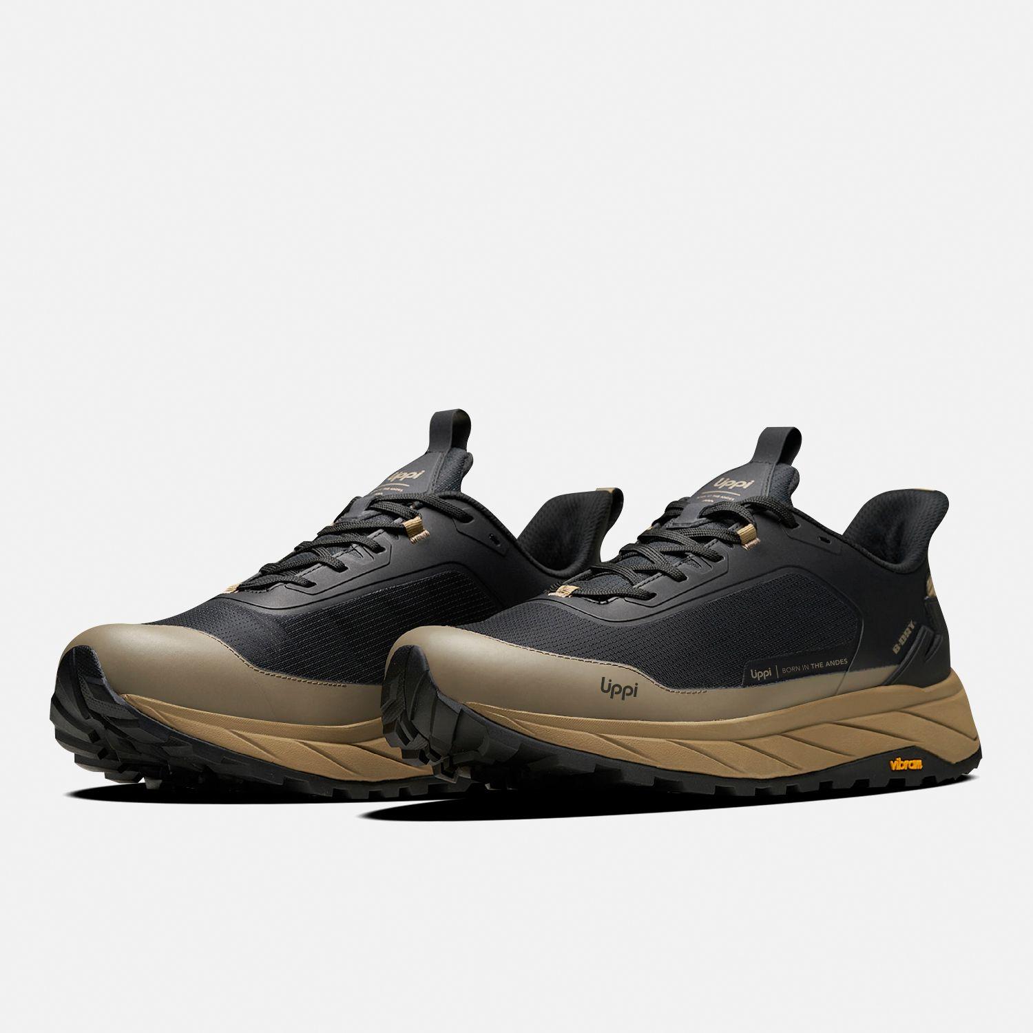 Zapatilla Hombre Kronos Negro / Taupe Lippi I26-4