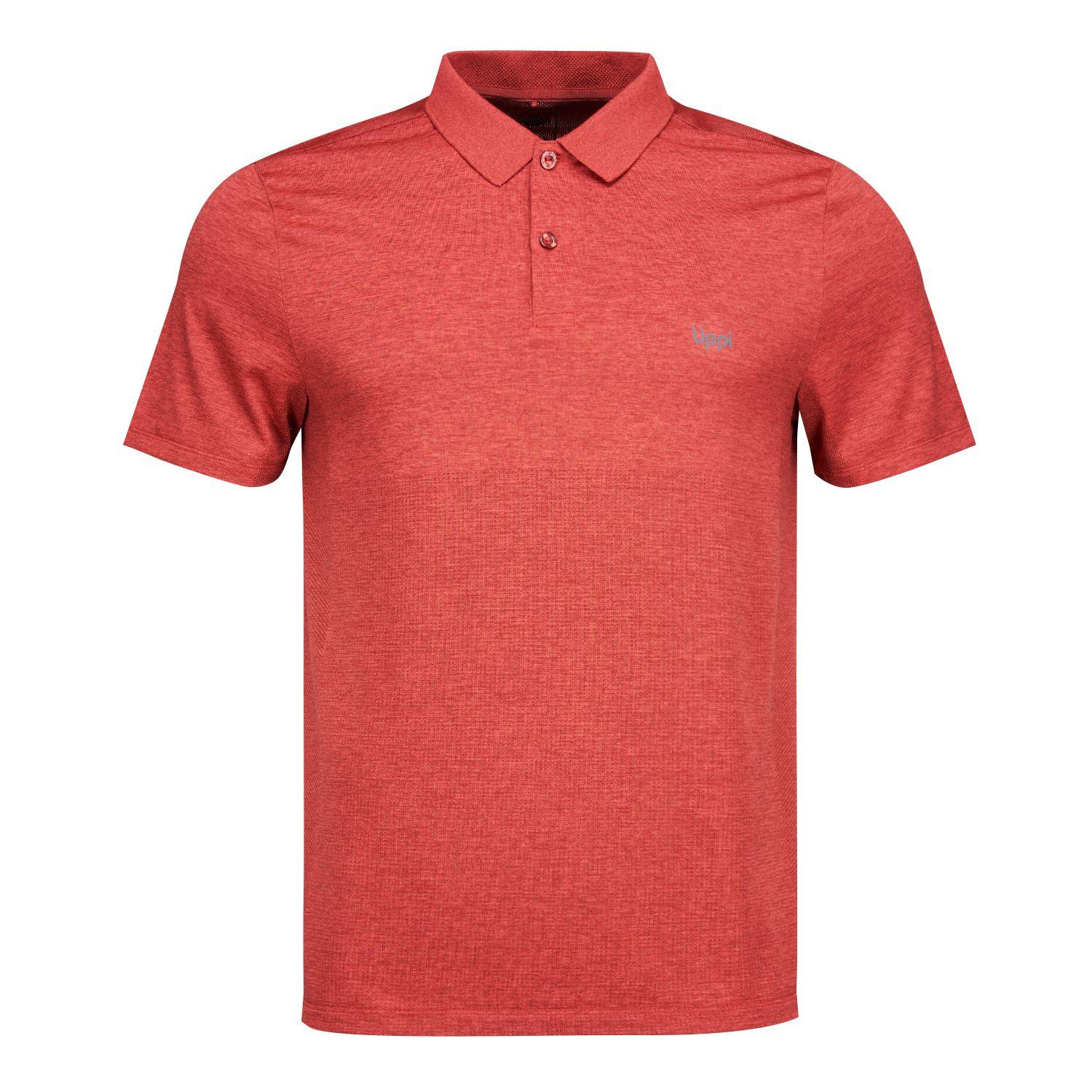 Polera Hombre B-Classic Seamless Polo Rojo Lippi-0