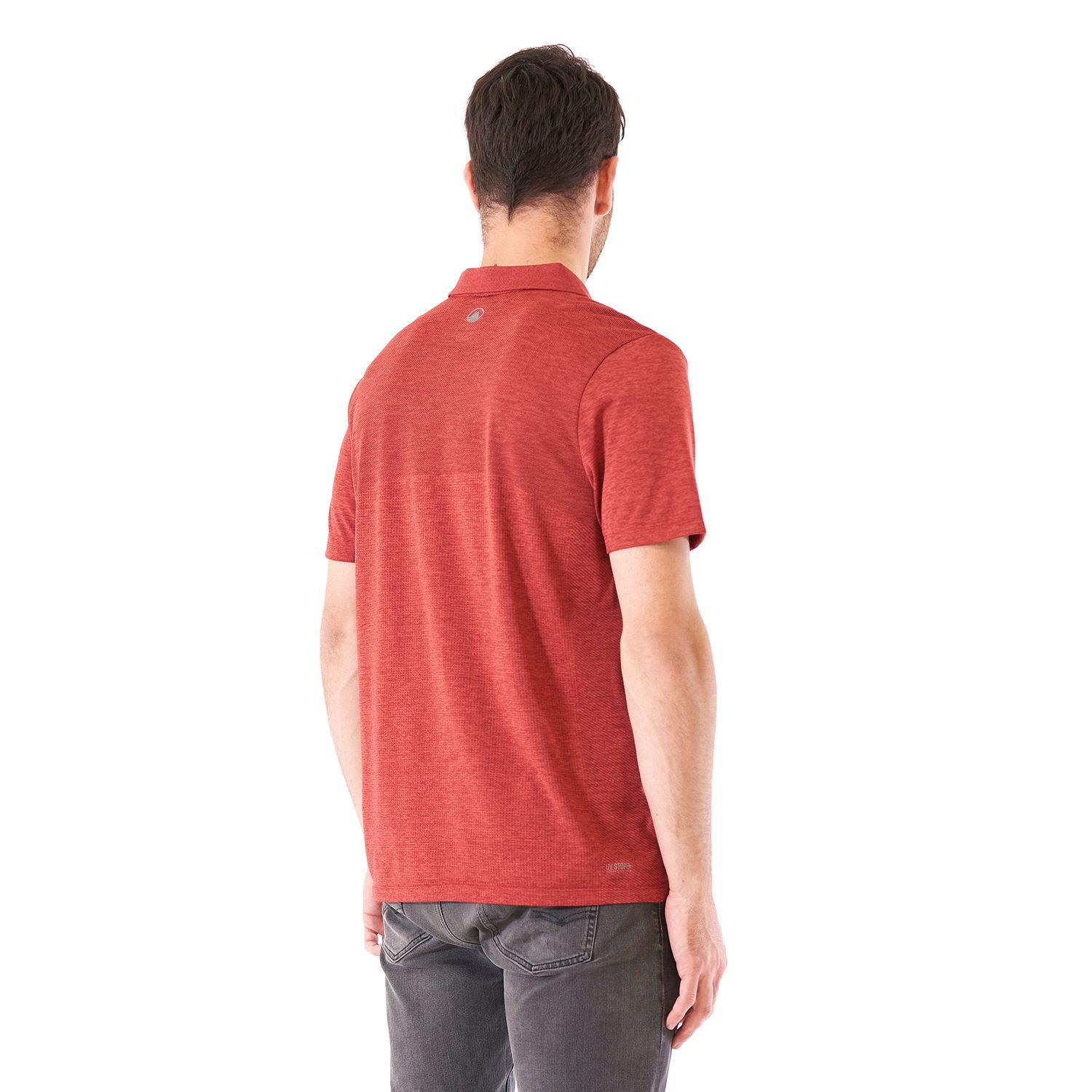 Polera Hombre B-Classic Seamless Polo Rojo Lippi-3