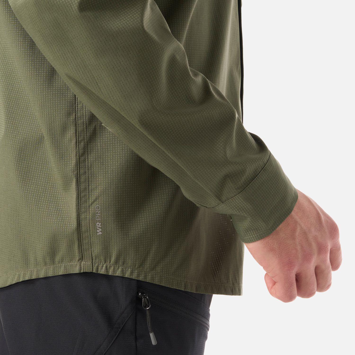 Camisa Hombre Rosselot Long Sleeve Q-Dry Shirt Verde Musgo Lippi V26-5