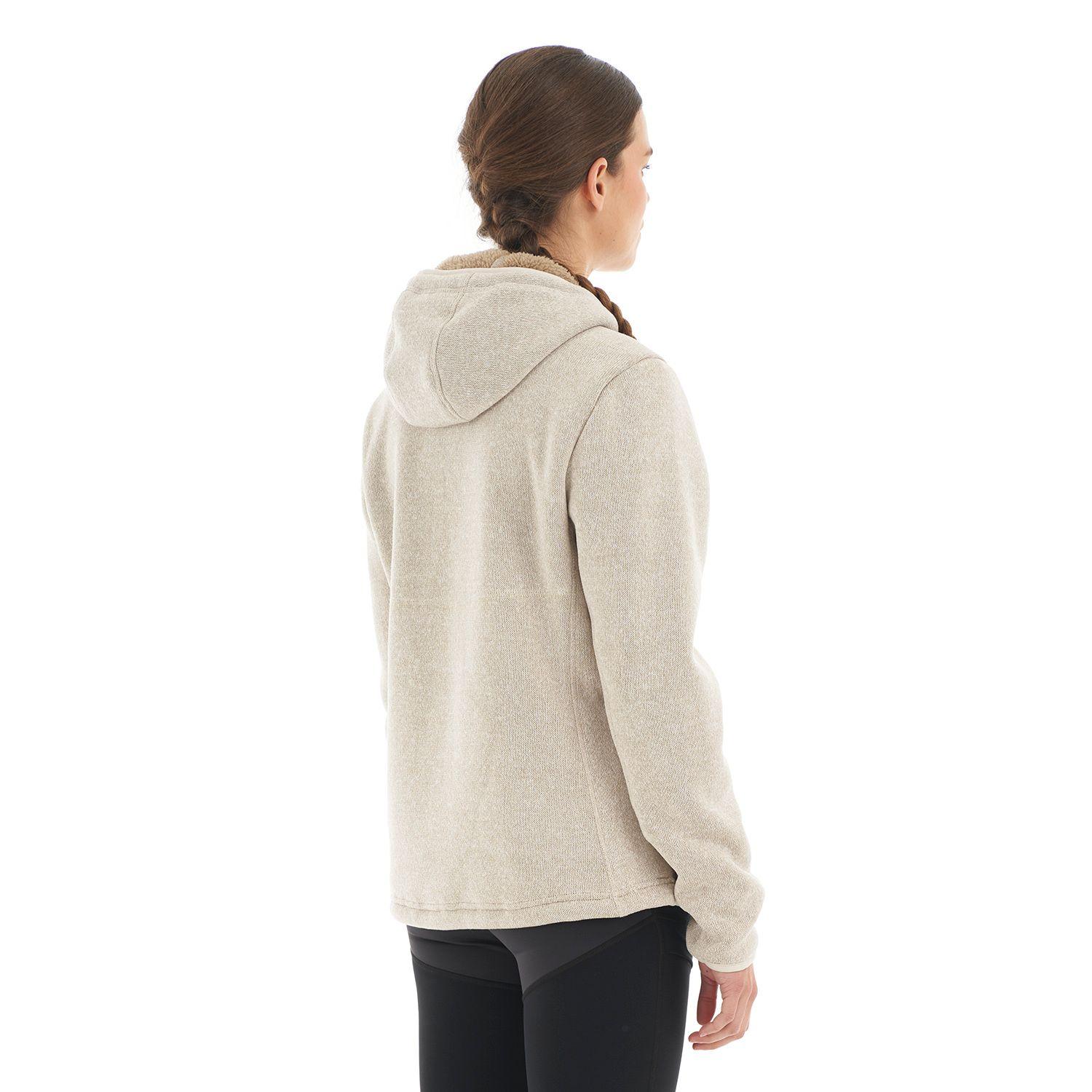 Polar Mujer Sense Blend-Pro Hoody Jacket Melange Beige Lippi-4