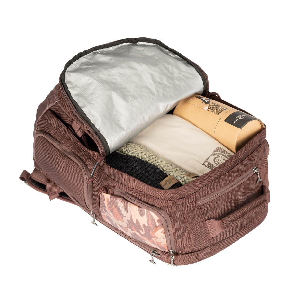 Mochila Unisex Soldado Lautaro Café Haka Honu-2