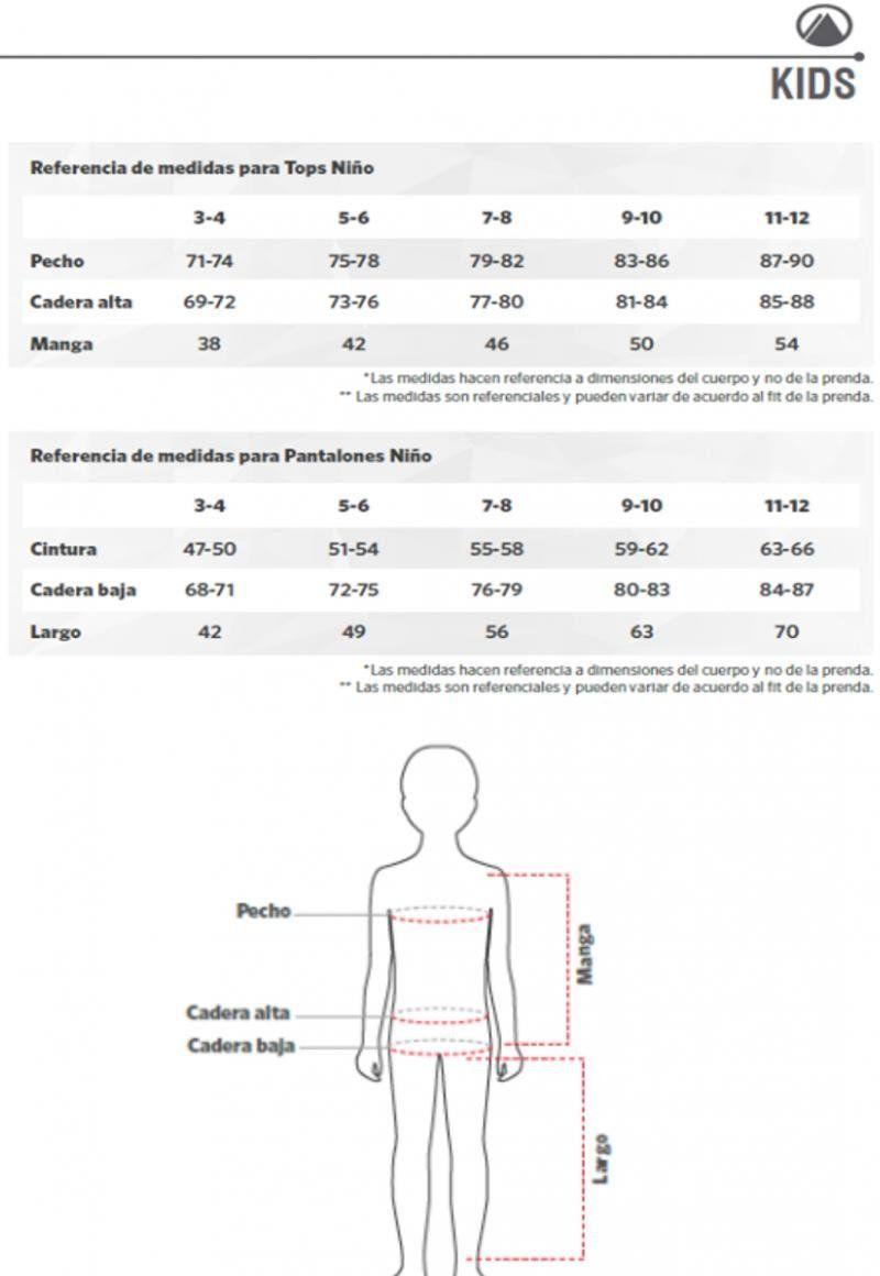 Polera Niña Summit Flag UV-Stop T-Shirt Melange Gris Lippi-1