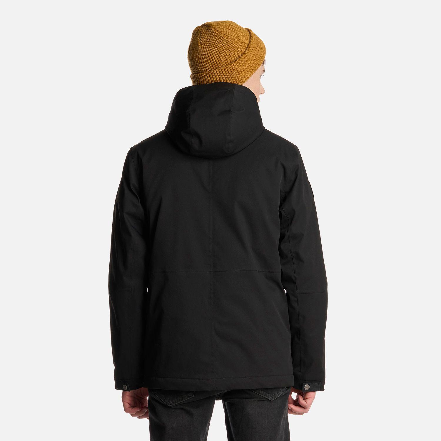 Chaqueta Teen Boy Roble B-Dry Hoody Jacket Negro Lippi I25-2