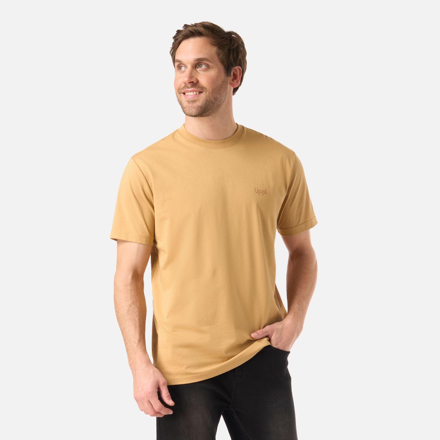 Polera Hombre Green Sorona T-Shirt Camel Lippi V26-1