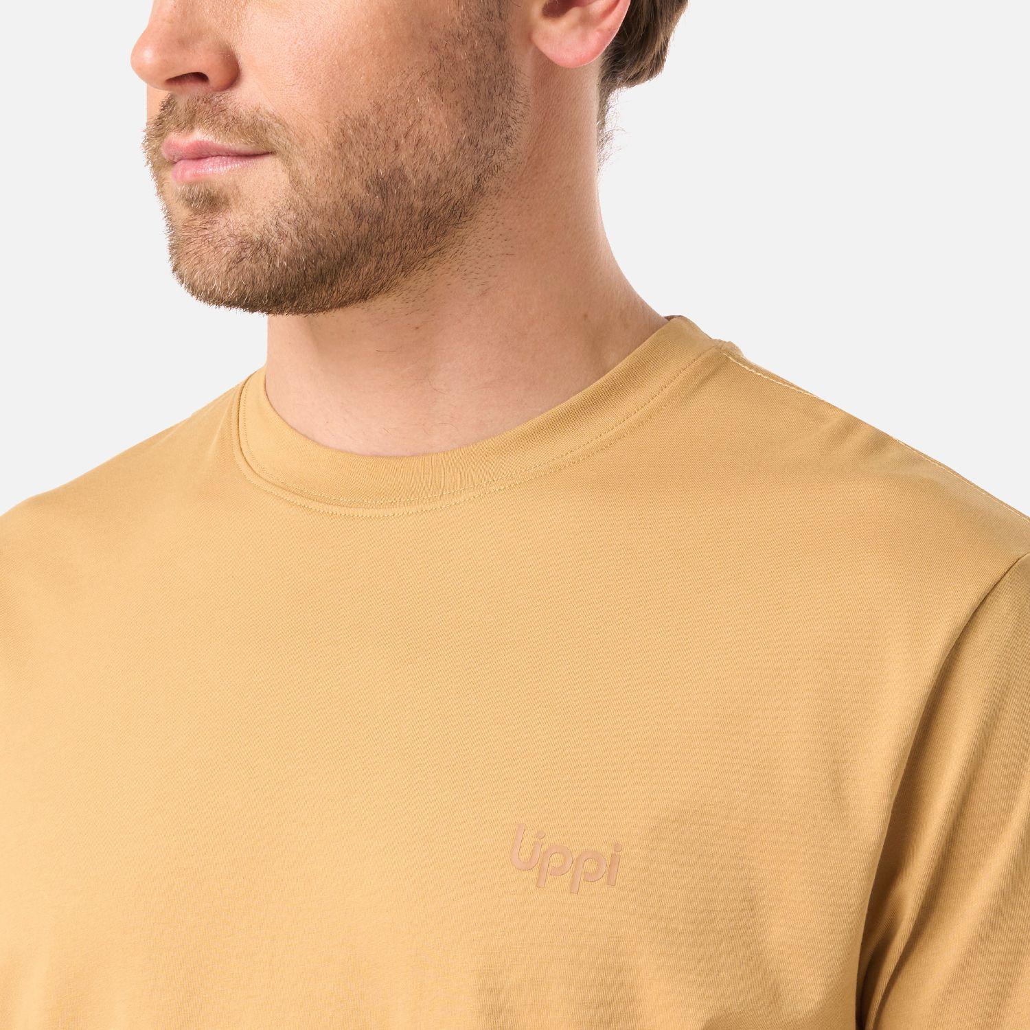 Polera Hombre Green Sorona T-Shirt Camel Lippi V26-3