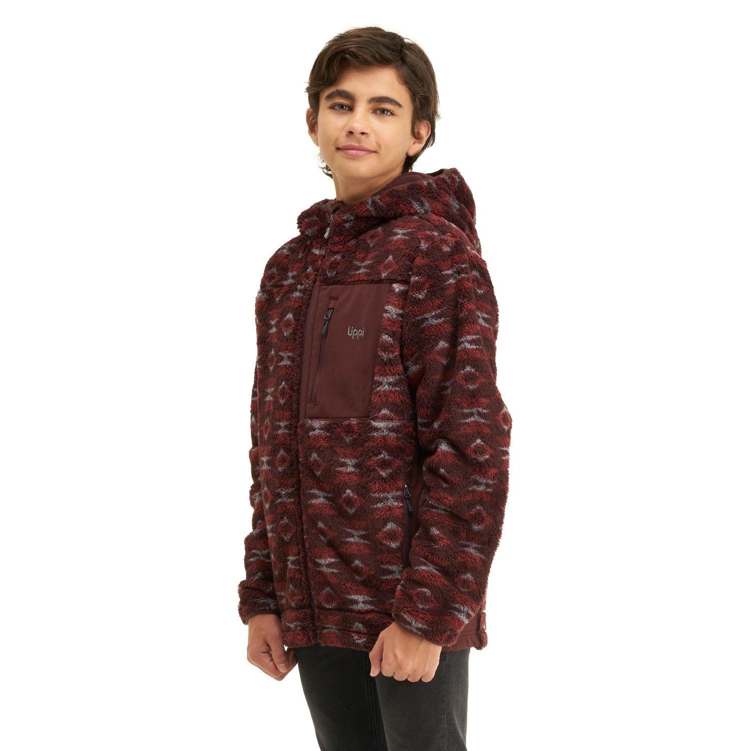 Chaqueta Teen Boy Cross Nano-F Shaggy Jacket Print Café Lippi-2