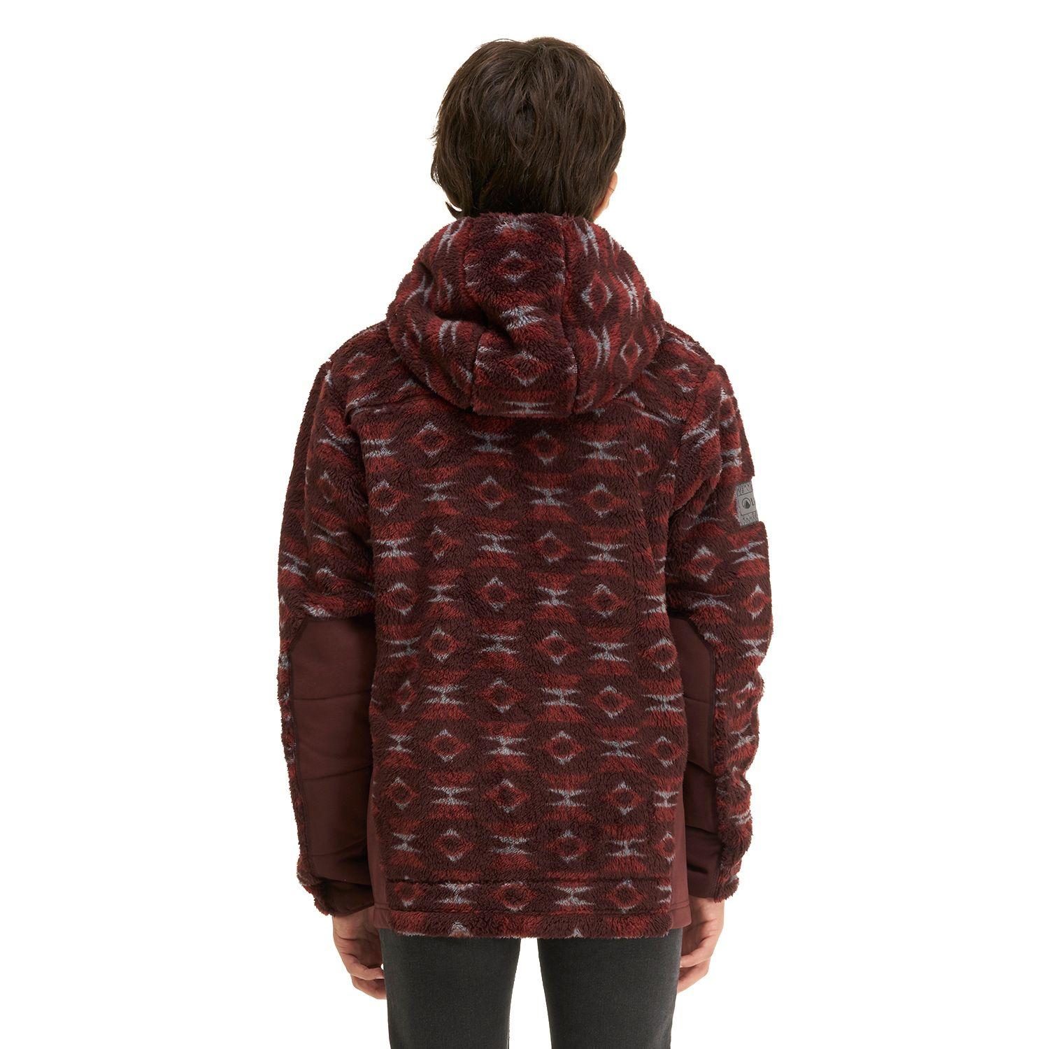 Chaqueta Teen Boy Cross Nano-F Shaggy Jacket Print Café Lippi-3