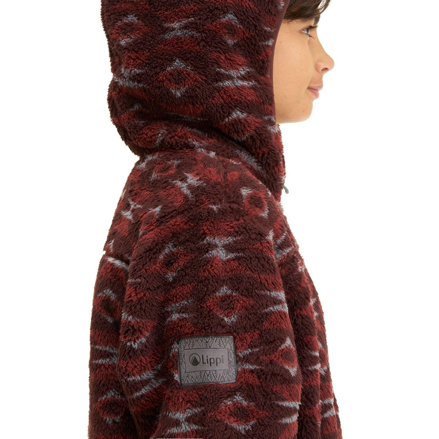 Chaqueta Teen Boy Cross Nano-F Shaggy Jacket Print Café Lippi-5