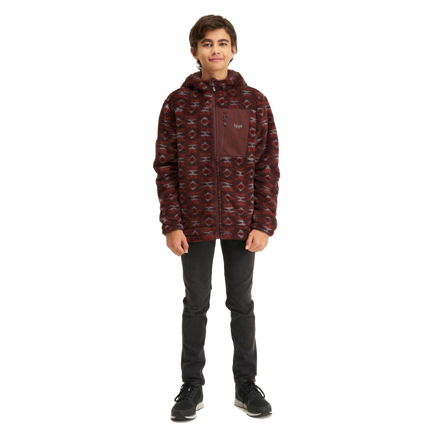 Chaqueta Teen Boy Cross Nano-F Shaggy Jacket Print Café Lippi-6