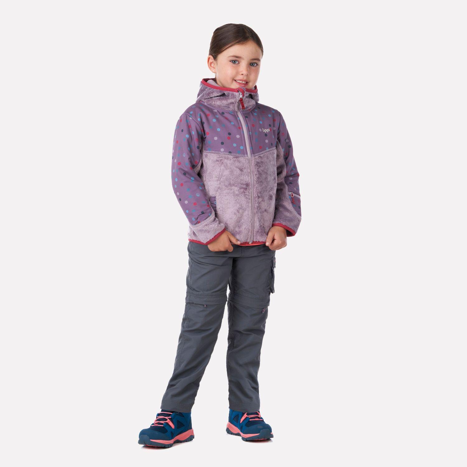 Pantalon Niña Wilder Q-Dry Mix-2 Pants Gris Oscuro Lippi-3