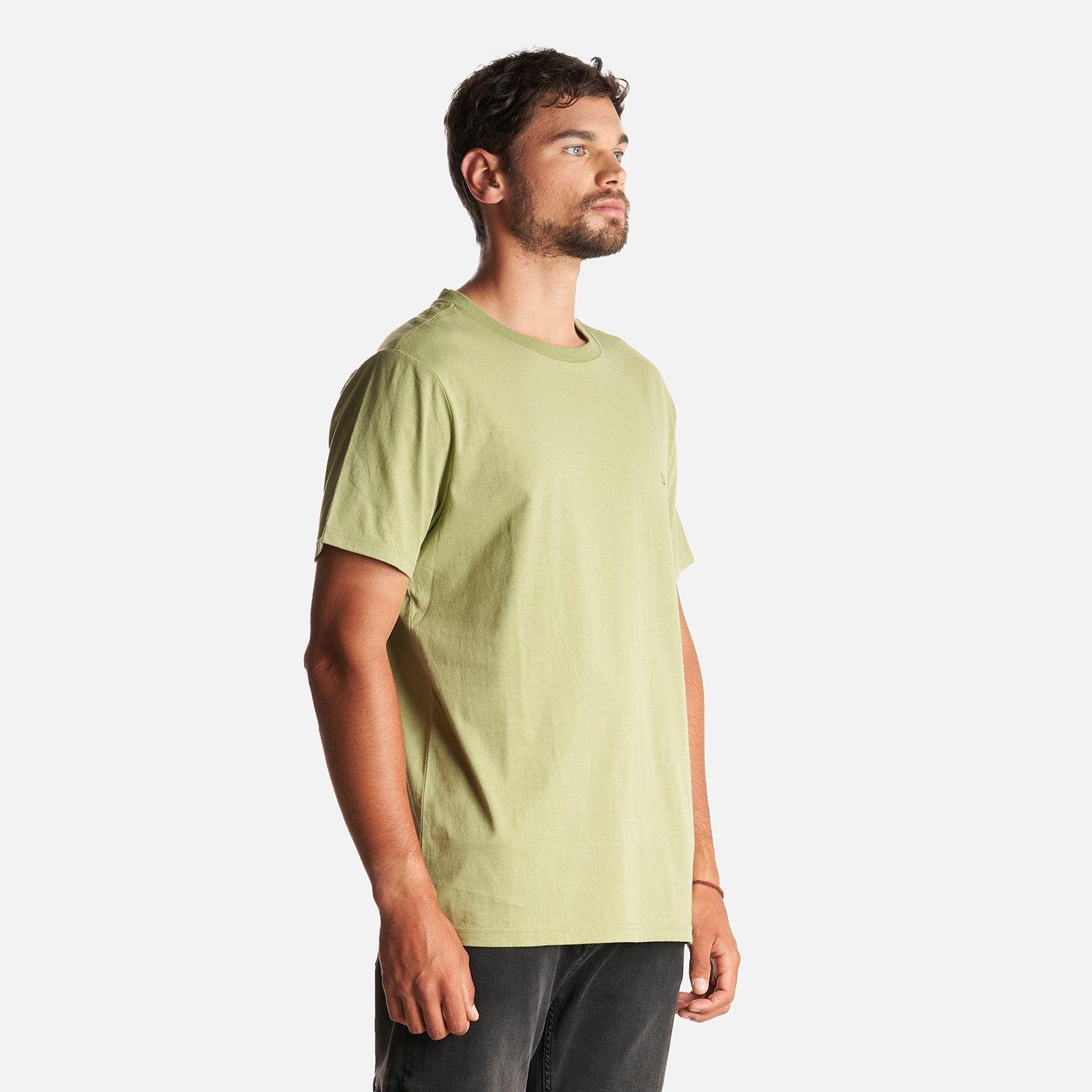 Polera Hombre Ulmo Cotton UV-Stop T-Shirt Verde Mate Lippi-2