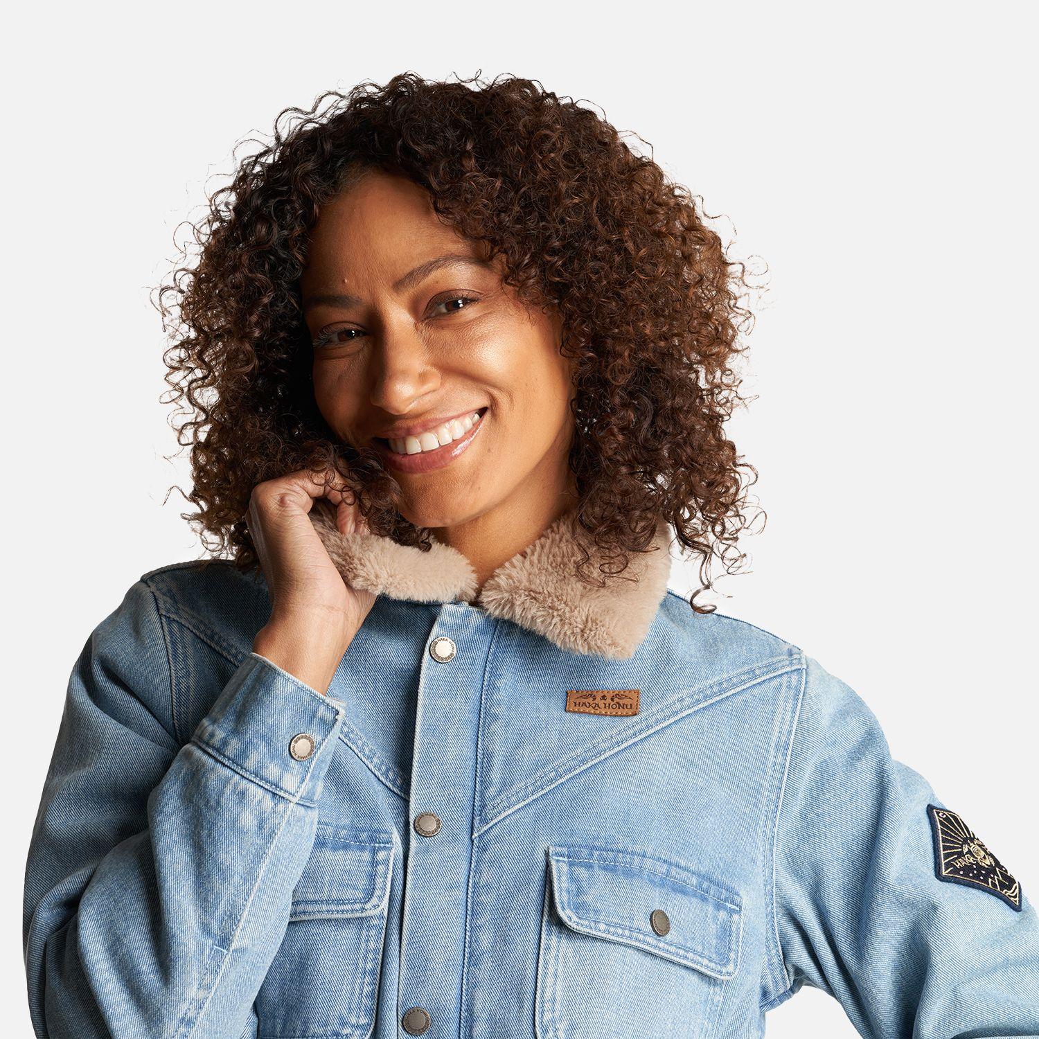 Chaqueta Mujer Joplin Celeste Haka Honu I23-4