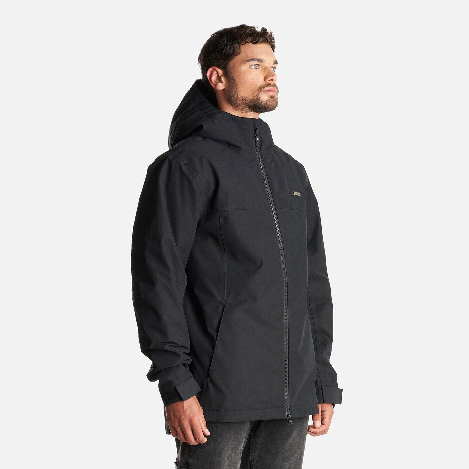 Chaqueta Hombre Citizen Warm B-Dry Hoody Jacket Negro Lippi I23-2