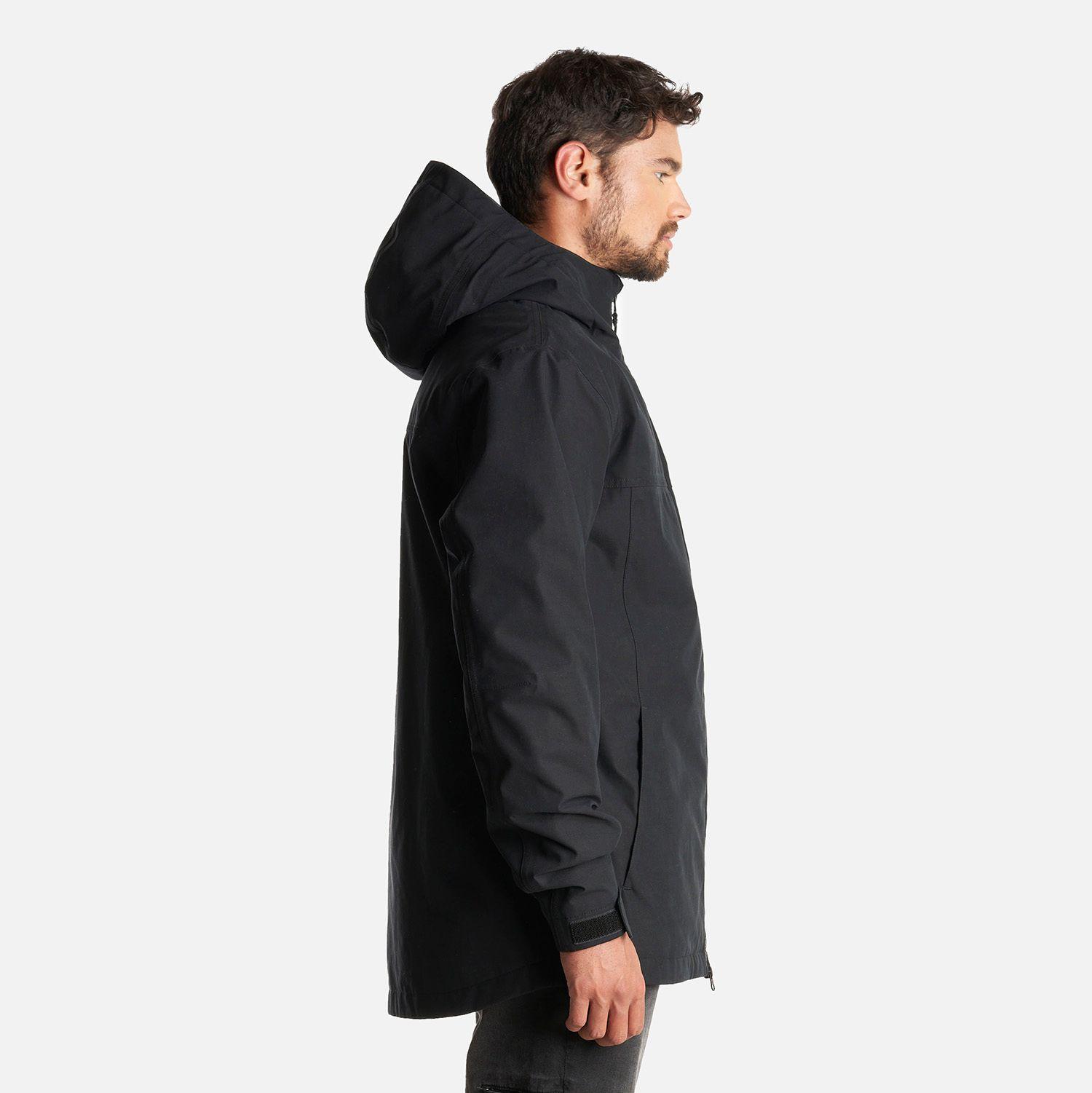 Chaqueta Hombre Citizen Warm B-Dry Hoody Jacket Negro Lippi I23-3