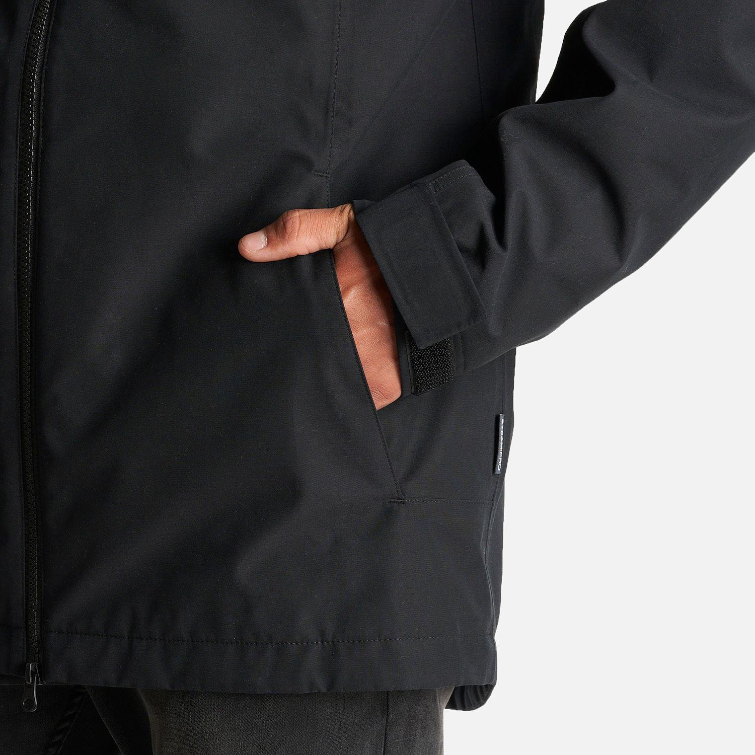 Chaqueta Hombre Citizen Warm B-Dry Hoody Jacket Negro Lippi I23-6