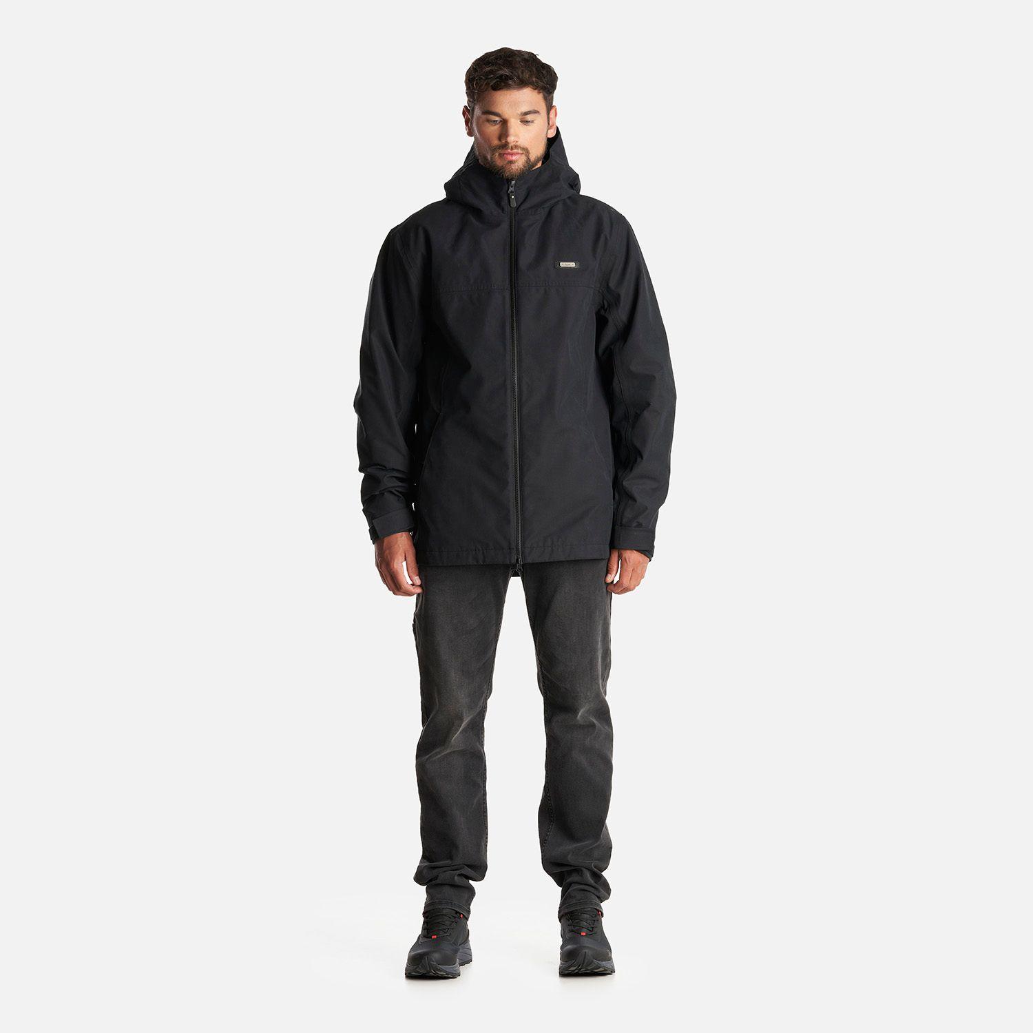 Chaqueta Hombre Citizen Warm B-Dry Hoody Jacket Negro Lippi I23-9